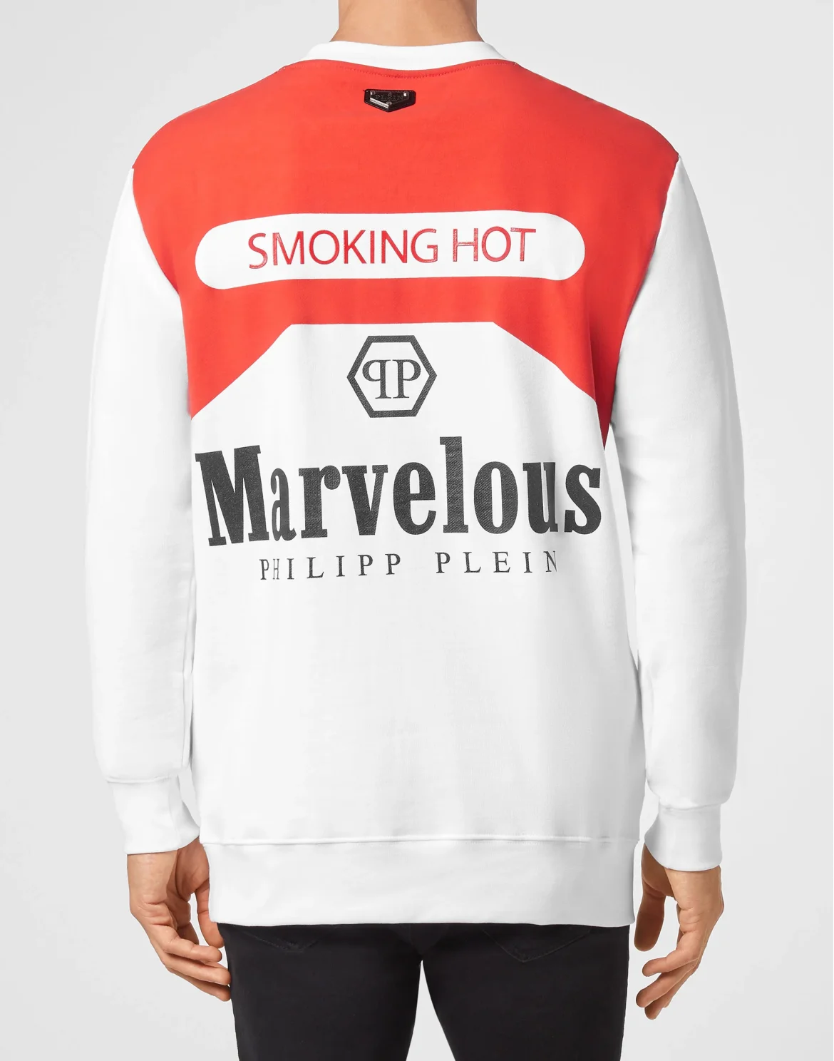 Sweatshirt LS print Marvelous, цвет: Белый