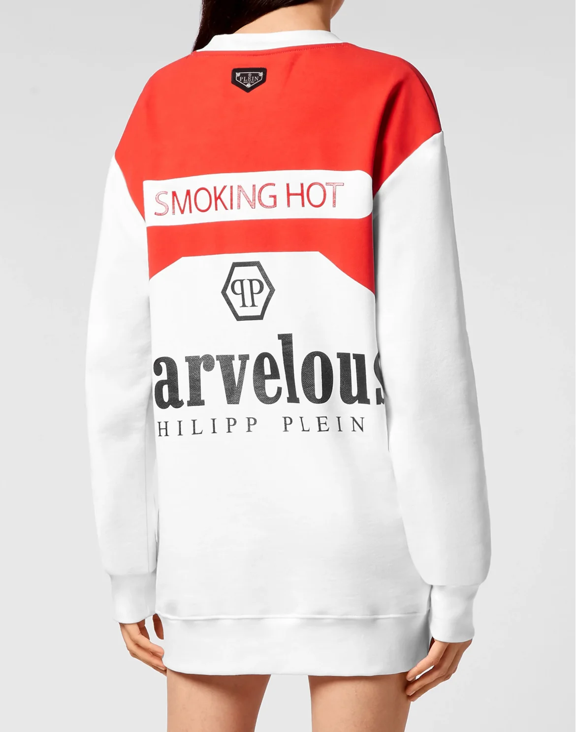 Sweatshirt LS print Marvelous, цвет: Белый