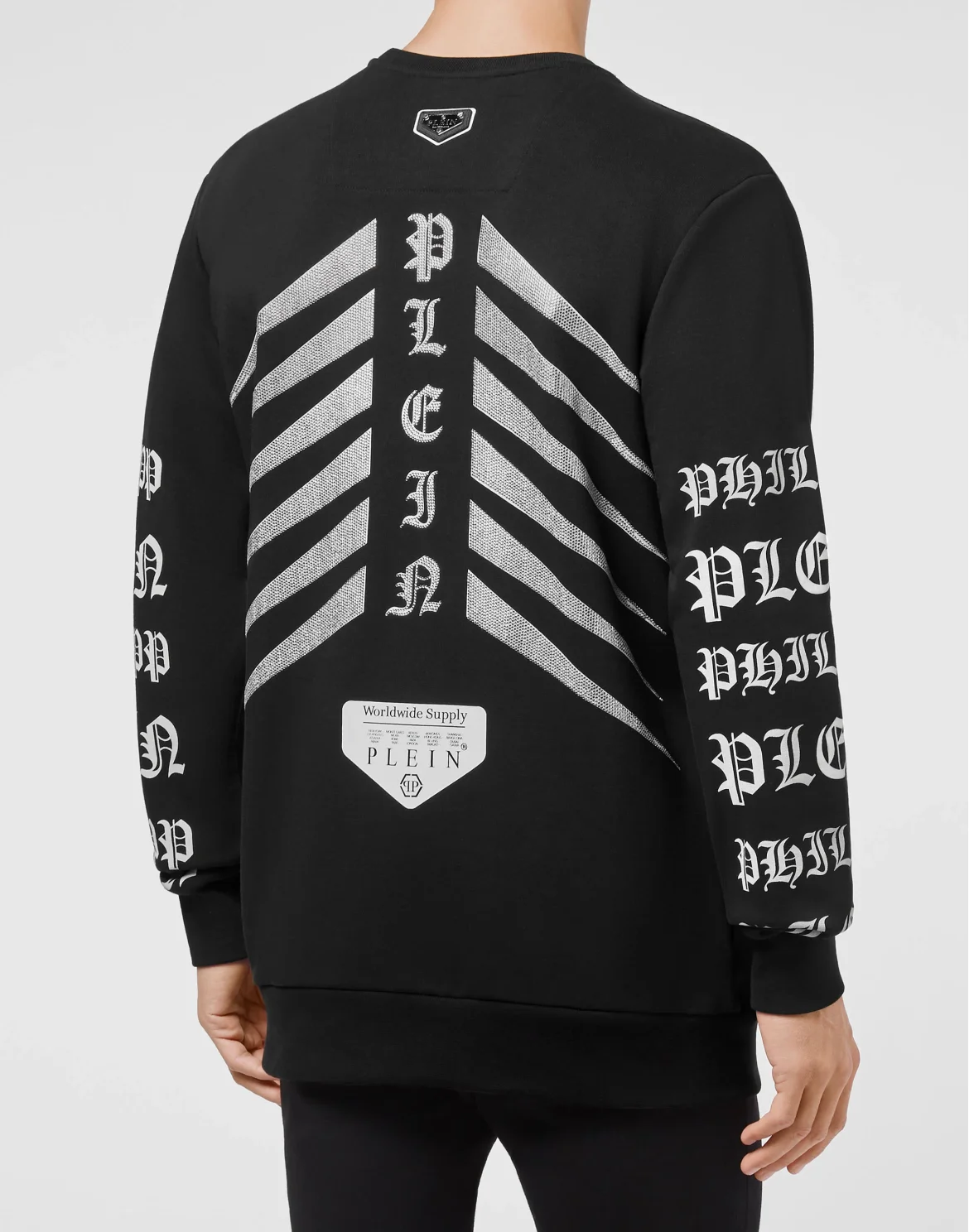 Sweatshirt LS stones Eagles, цвет: Черный