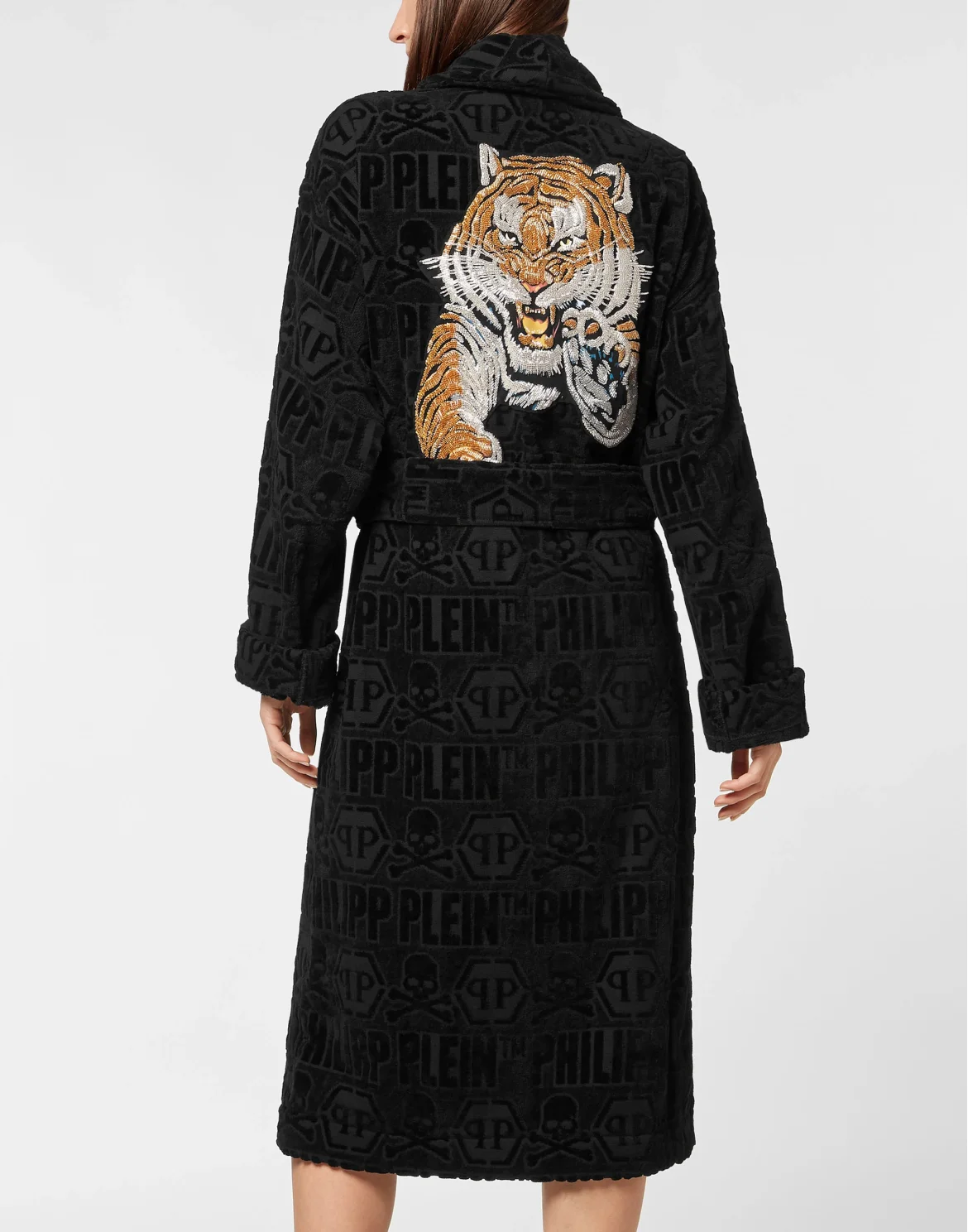 Bathrobe Tiger, цвет: Черный
