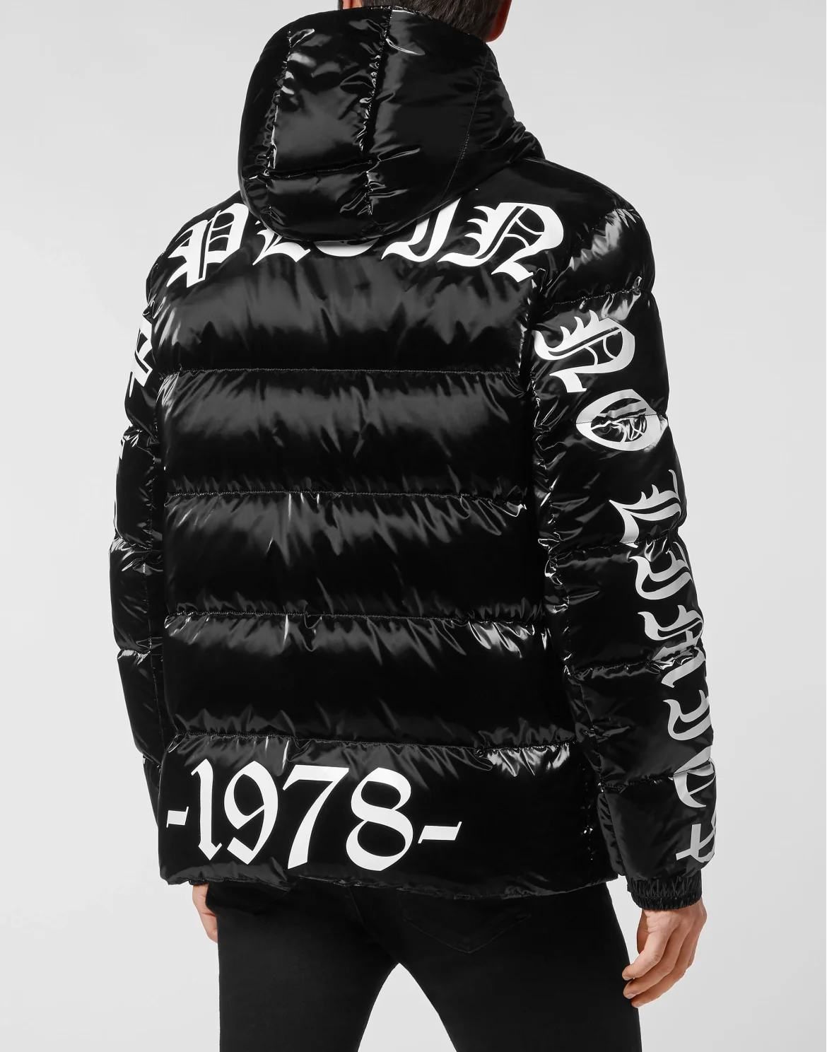 Nylon Bomber Philipp Plein No Limit$, цвет: Черный