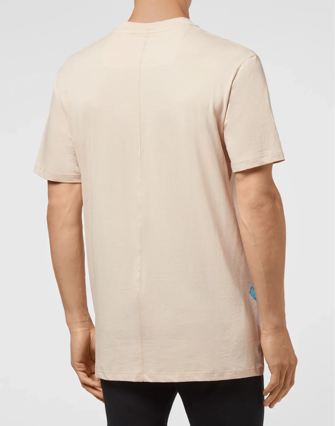 T-shirt Round Neck SS Keep $miling, цвет: Бежевый