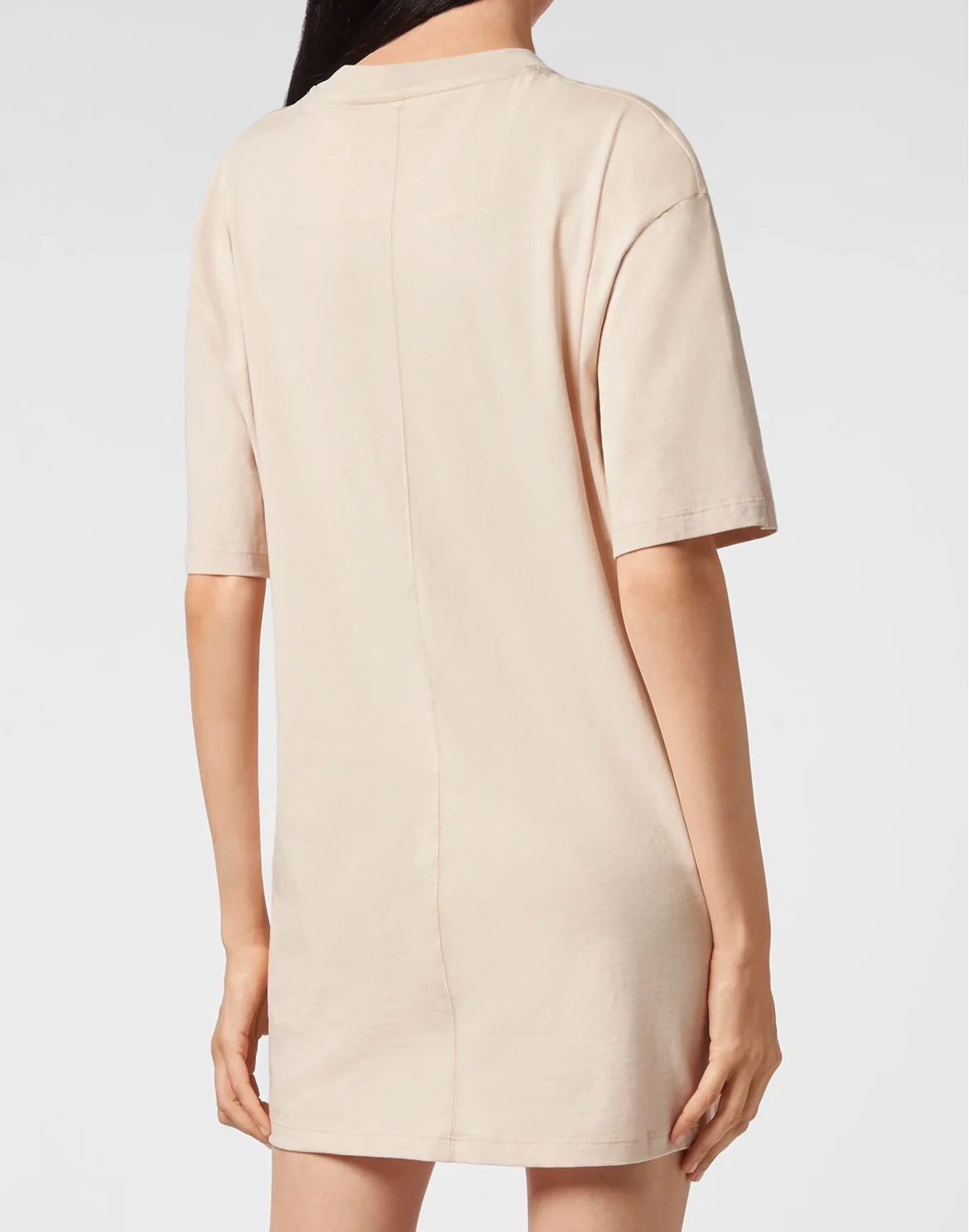 T-shirt Round Neck SS Keep $miling, цвет: Бежевый