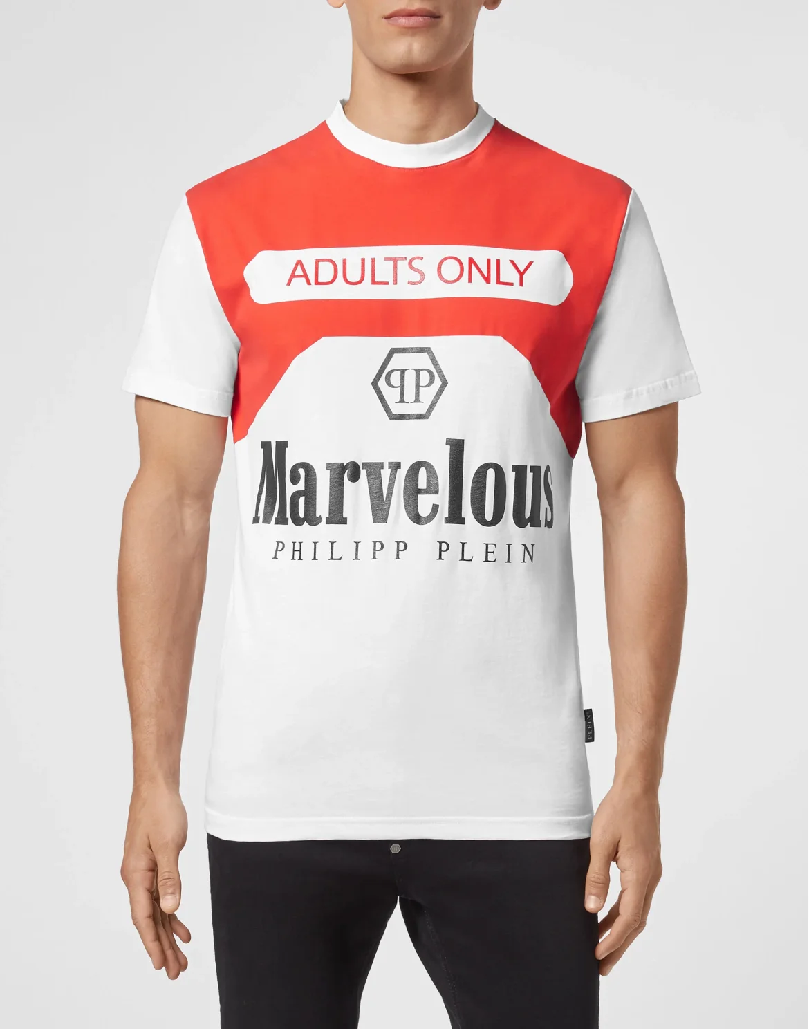 T-shirt Round Neck SS print Marvelous, цвет: Белый