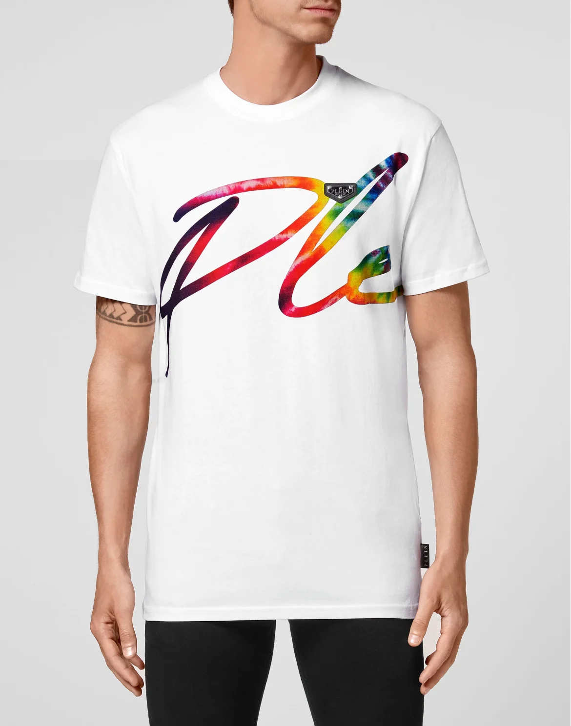 T-shirt Round Neck SS Signature, цвет: Белый