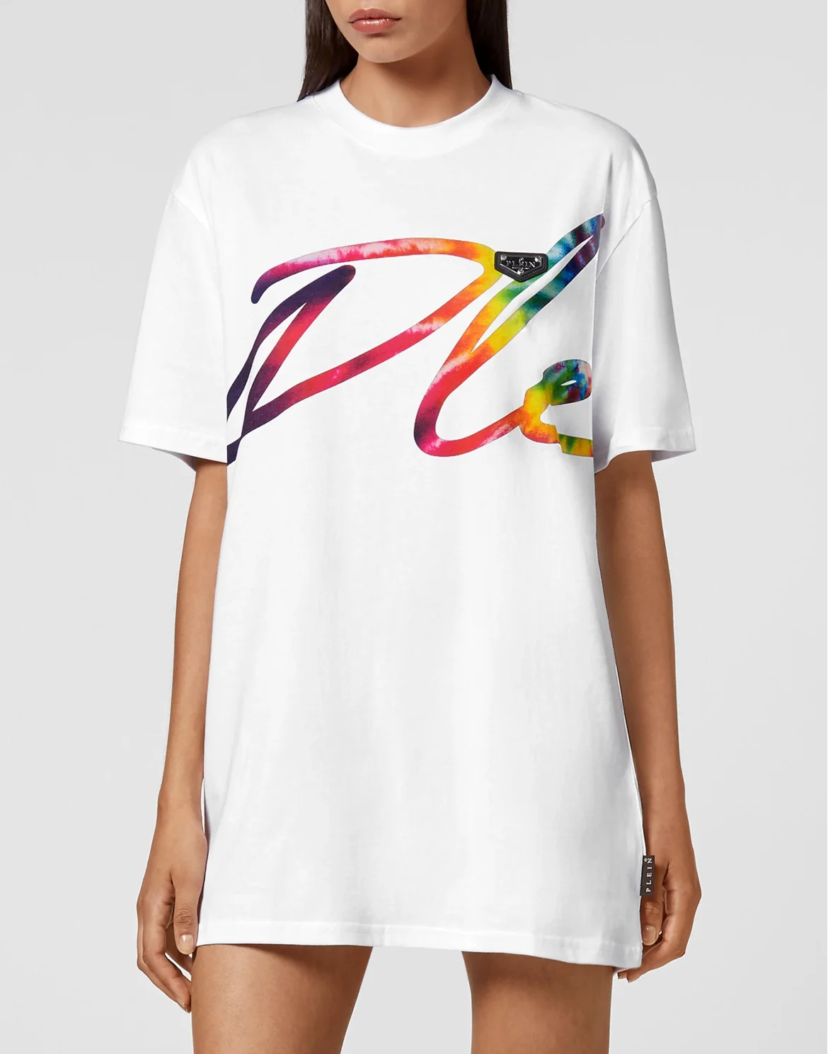 T-shirt Round Neck SS Signature, цвет: Белый