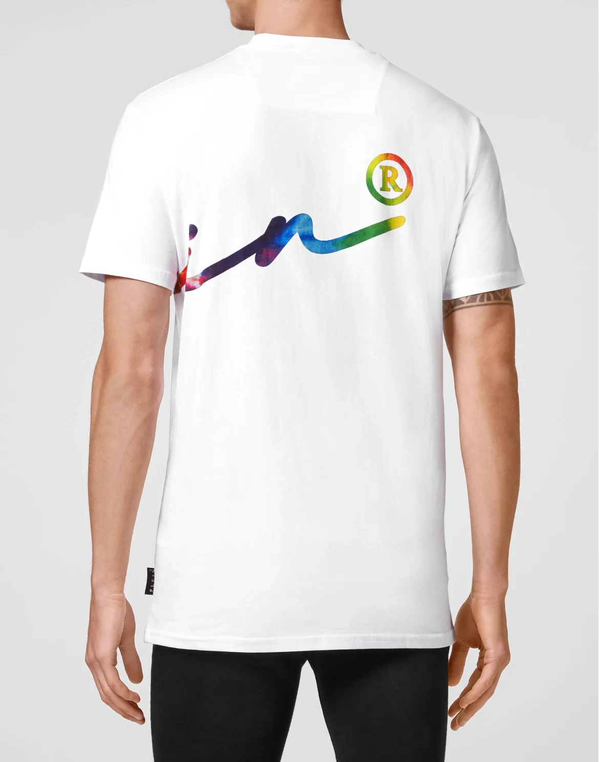 T-shirt Round Neck SS Signature, цвет: Белый