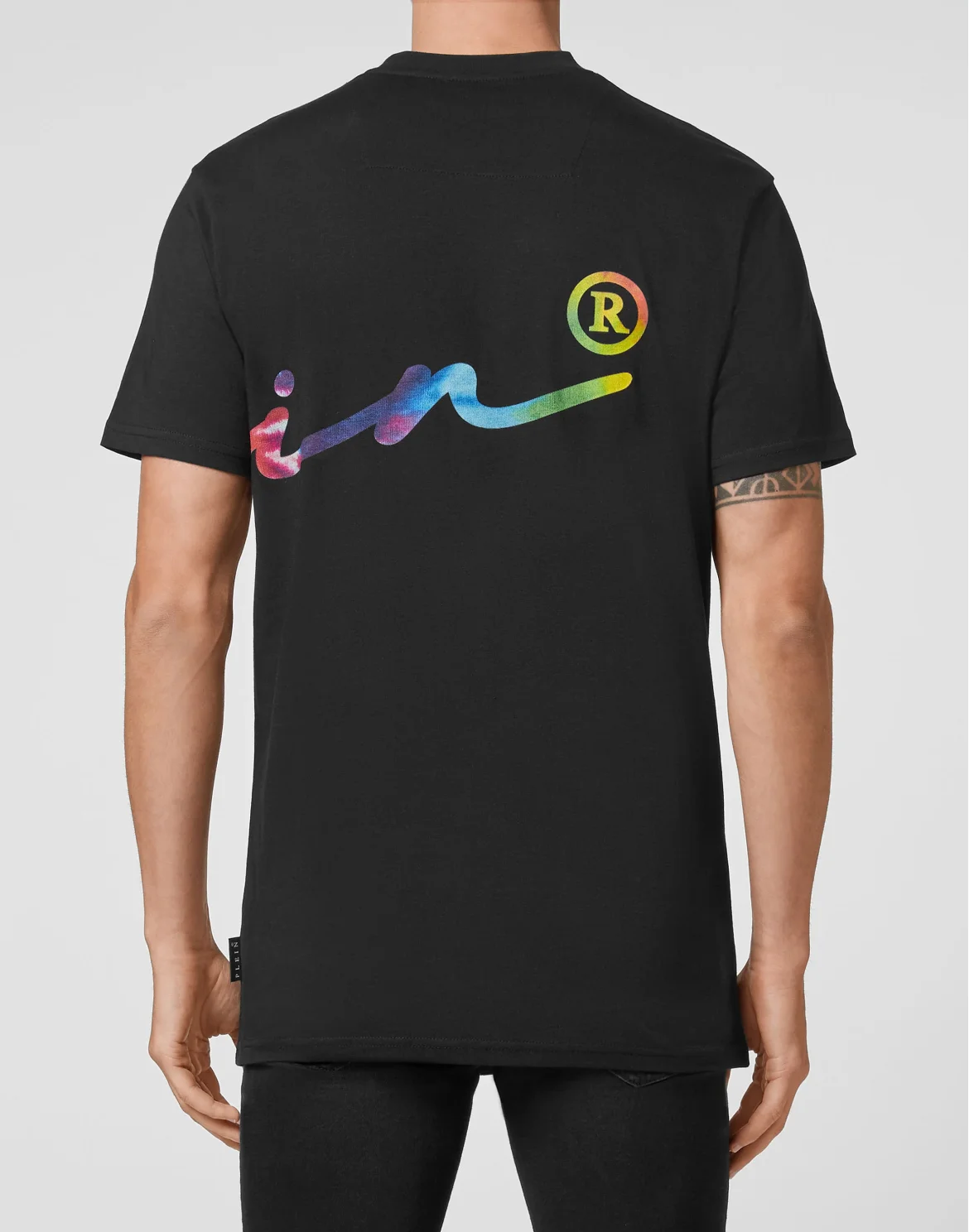 T-shirt Round Neck SS Signature, цвет: Черный
