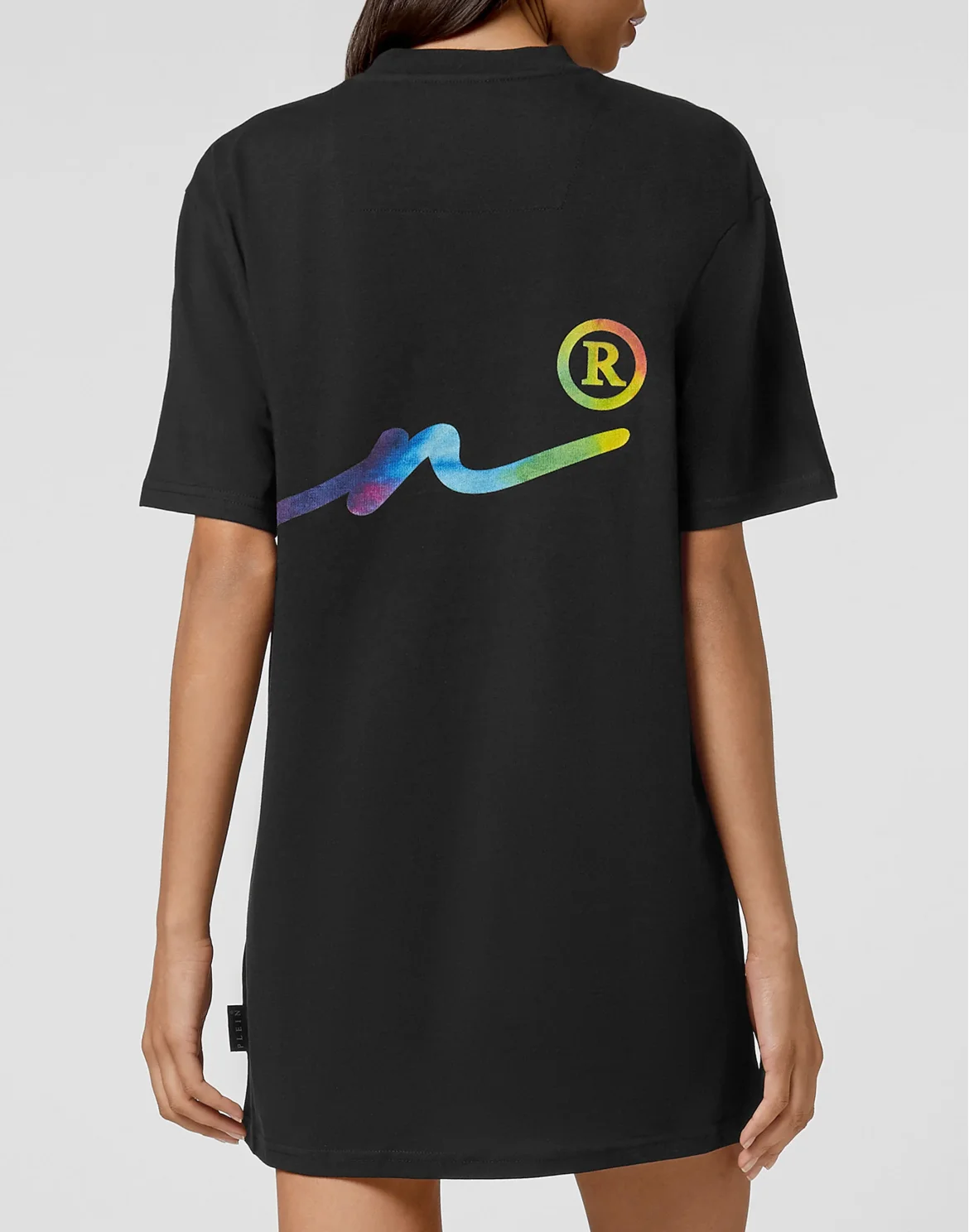 T-shirt Round Neck SS Signature, цвет: Черный