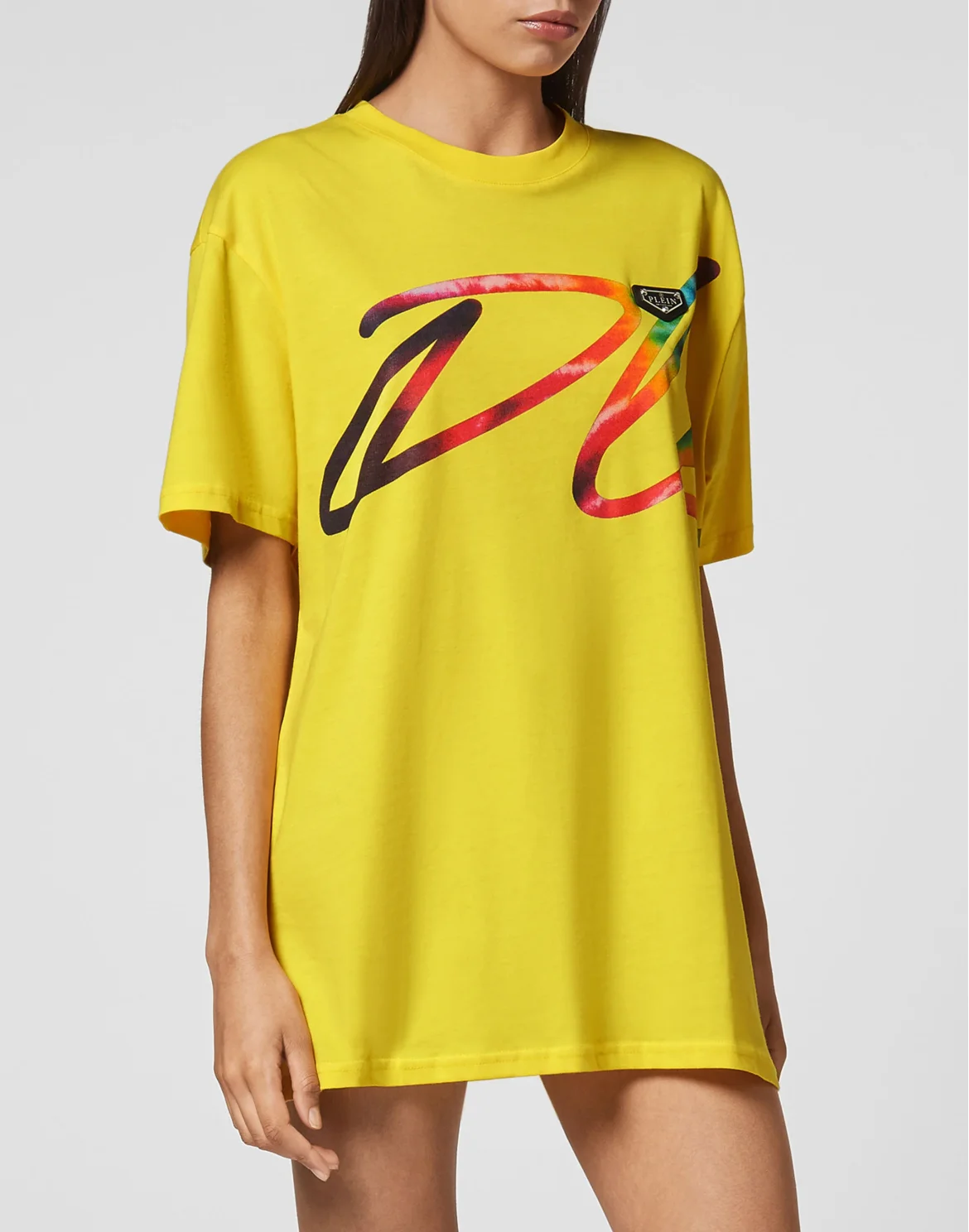 T-shirt Round Neck SS Signature, цвет: Желтый