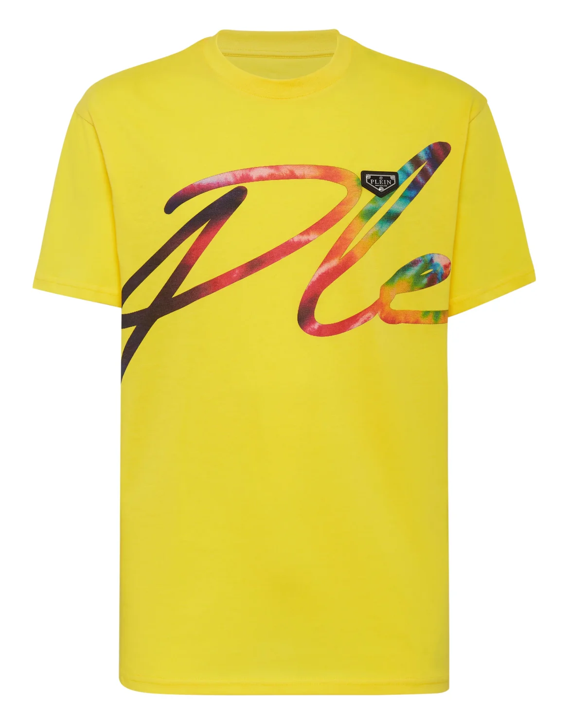 T-shirt Round Neck SS Signature, цвет: Желтый