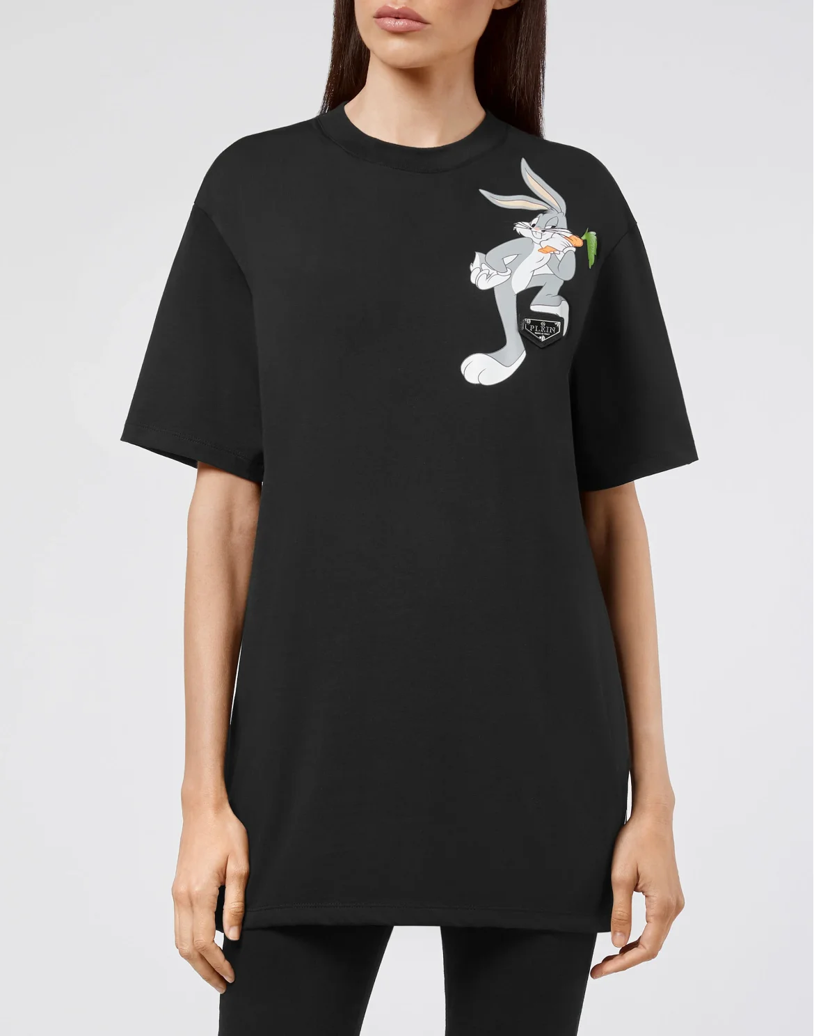 T-shirt Round Neck SS Looney Tunes, цвет: Черный