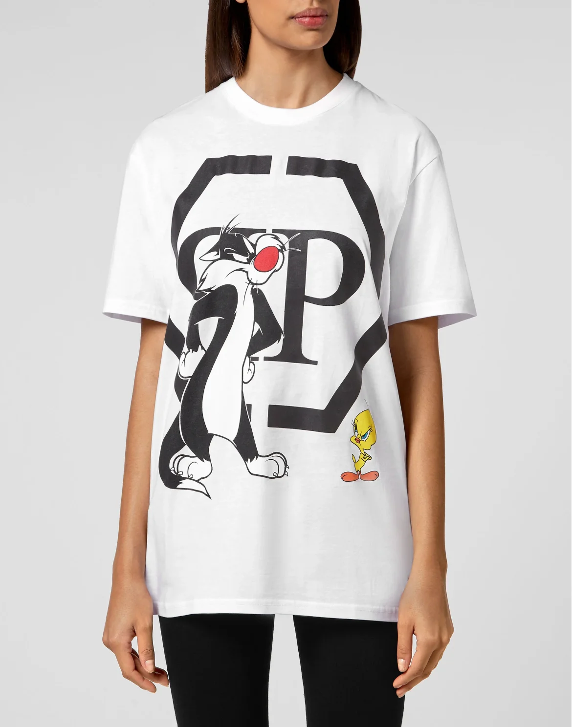 T-shirt Round Neck SS Looney Tunes, цвет: Белый