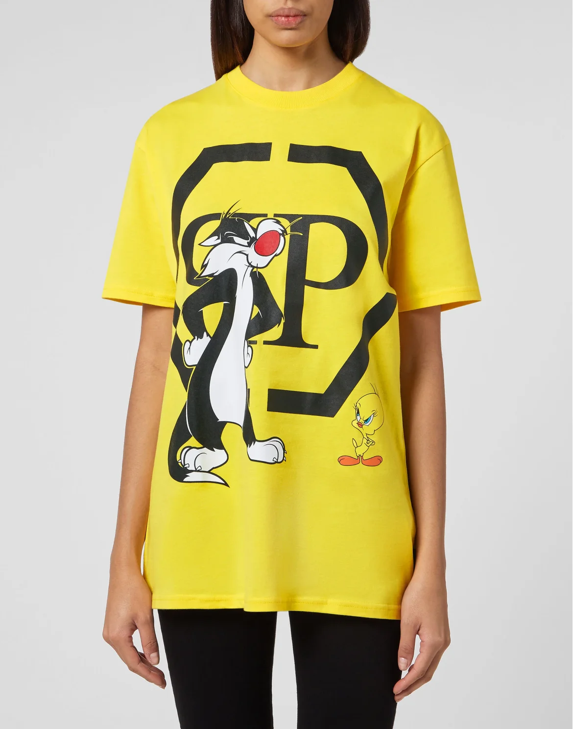 T-shirt Round Neck SS Looney Tunes, цвет: Желтый