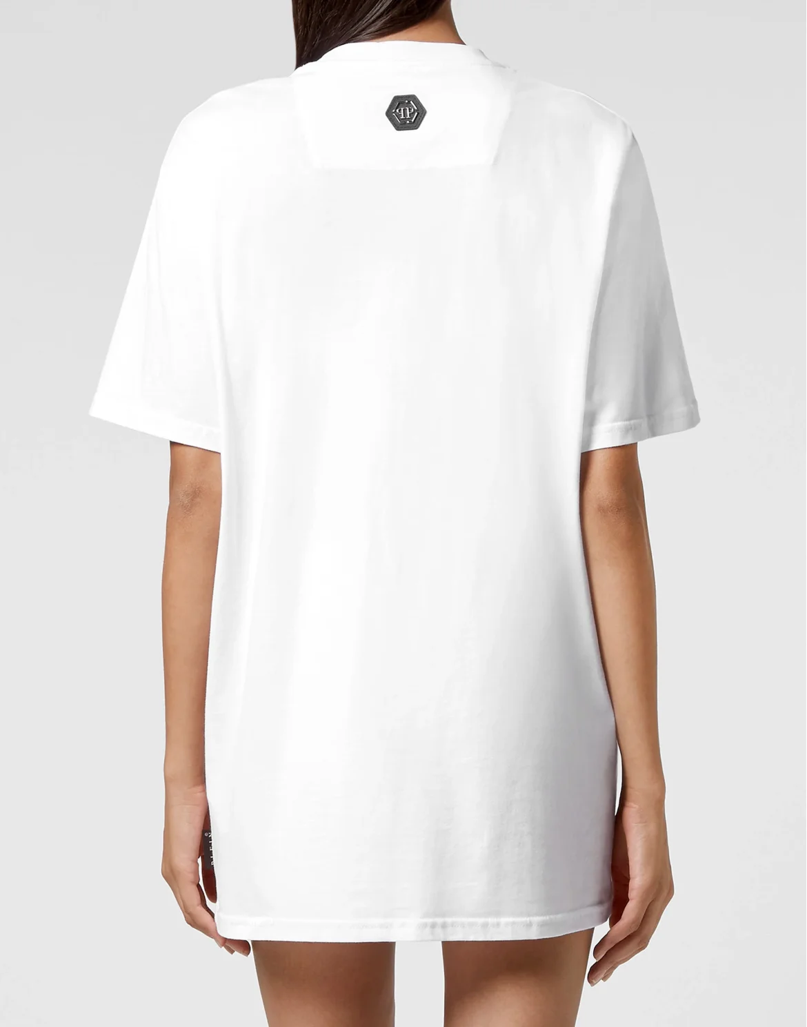 T-shirt Round Neck SS stones Skull, цвет: Белый