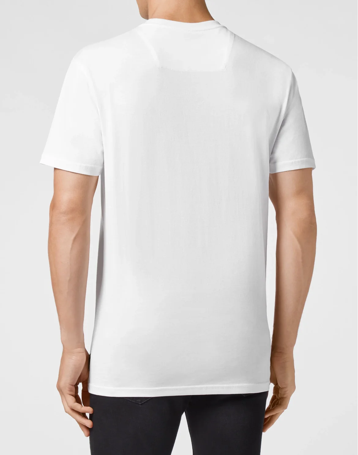 T-shirt Round Neck SS stones Skull, цвет: Белый