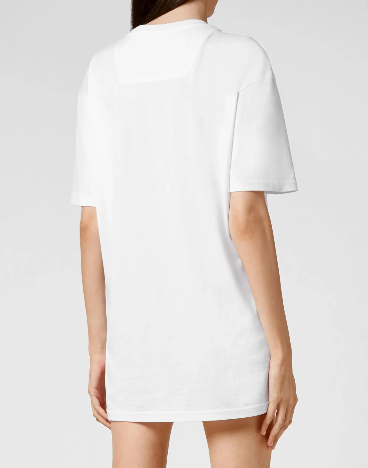 T-shirt Round Neck SS stones Skull, цвет: Белый