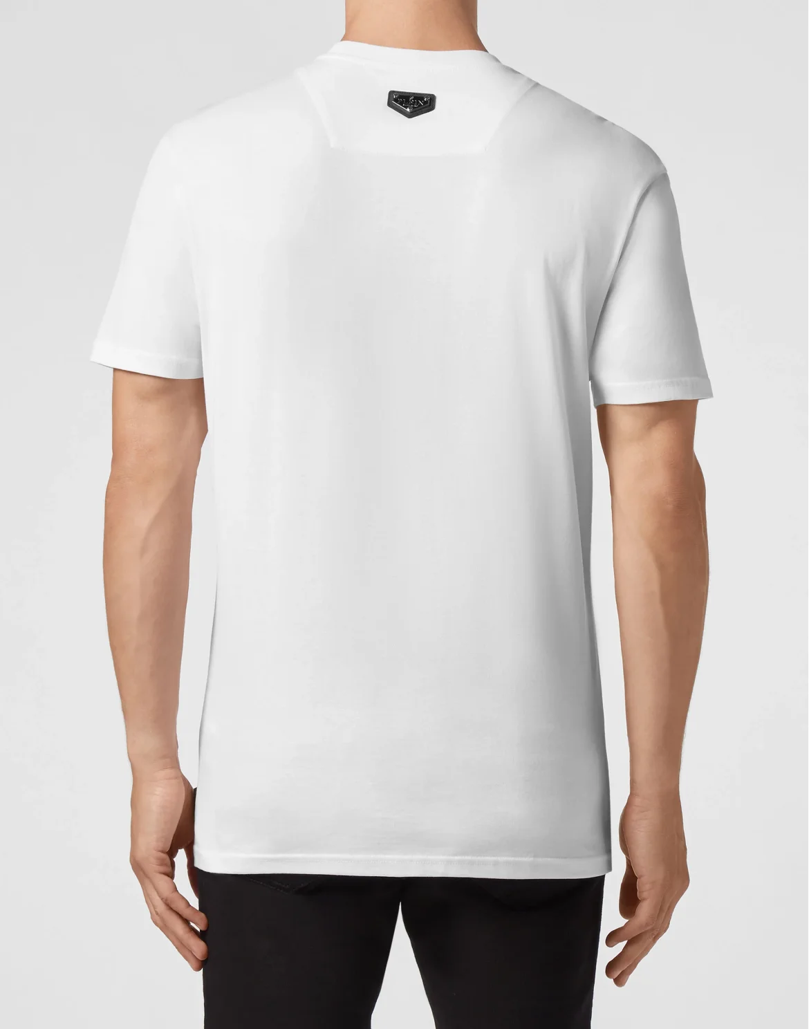 T-shirt Round Neck SS stones Skull, цвет: Белый