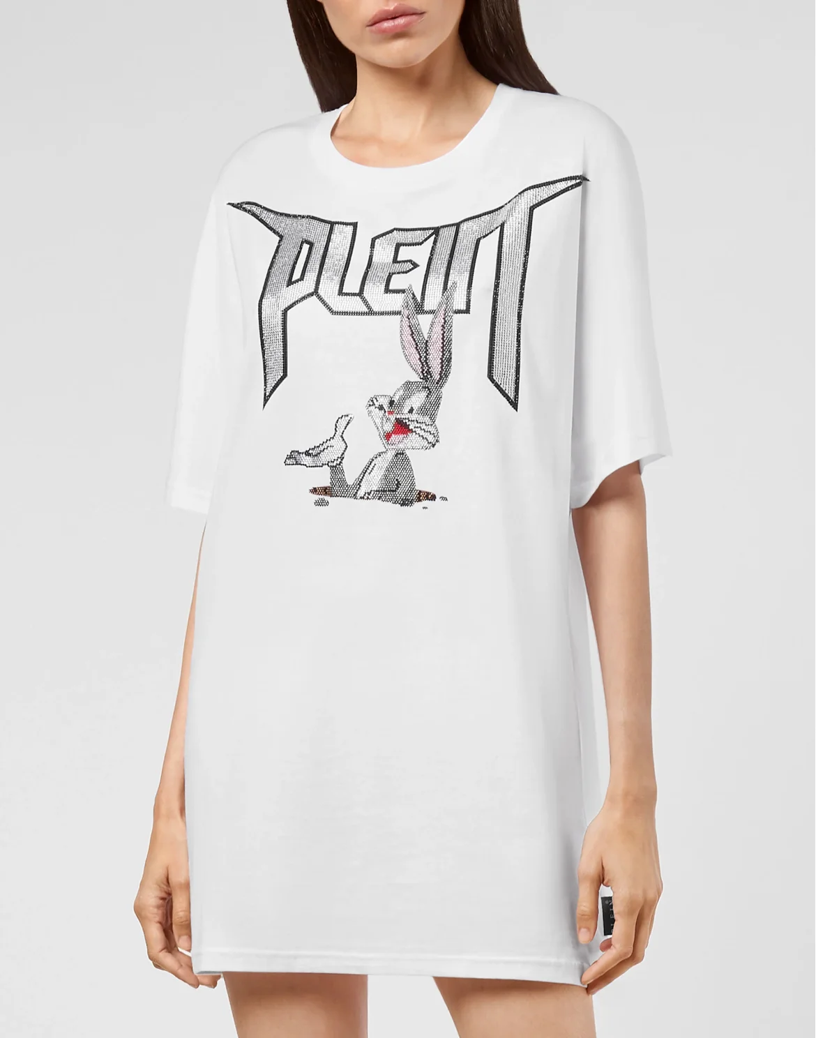T-shirt Round Neck SS stones Looney Tunes, цвет: Белый