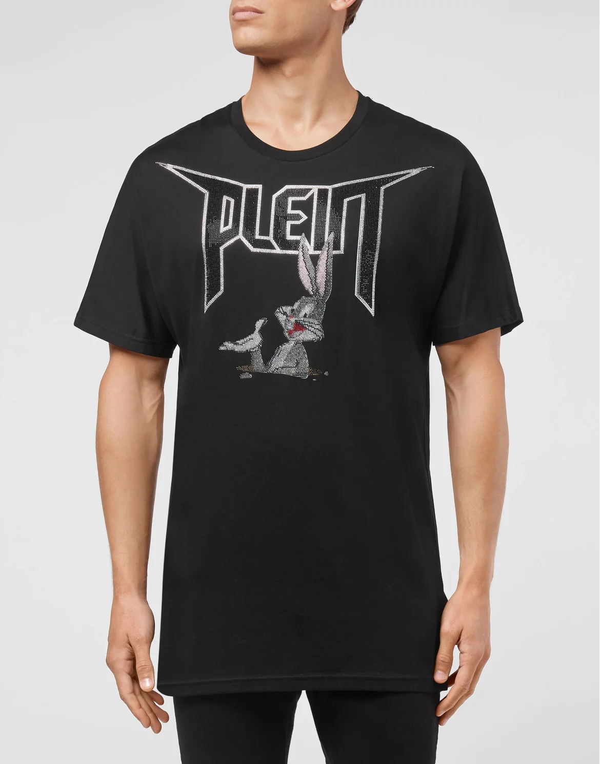 T-shirt Round Neck SS stones Looney Tunes, цвет: Черный
