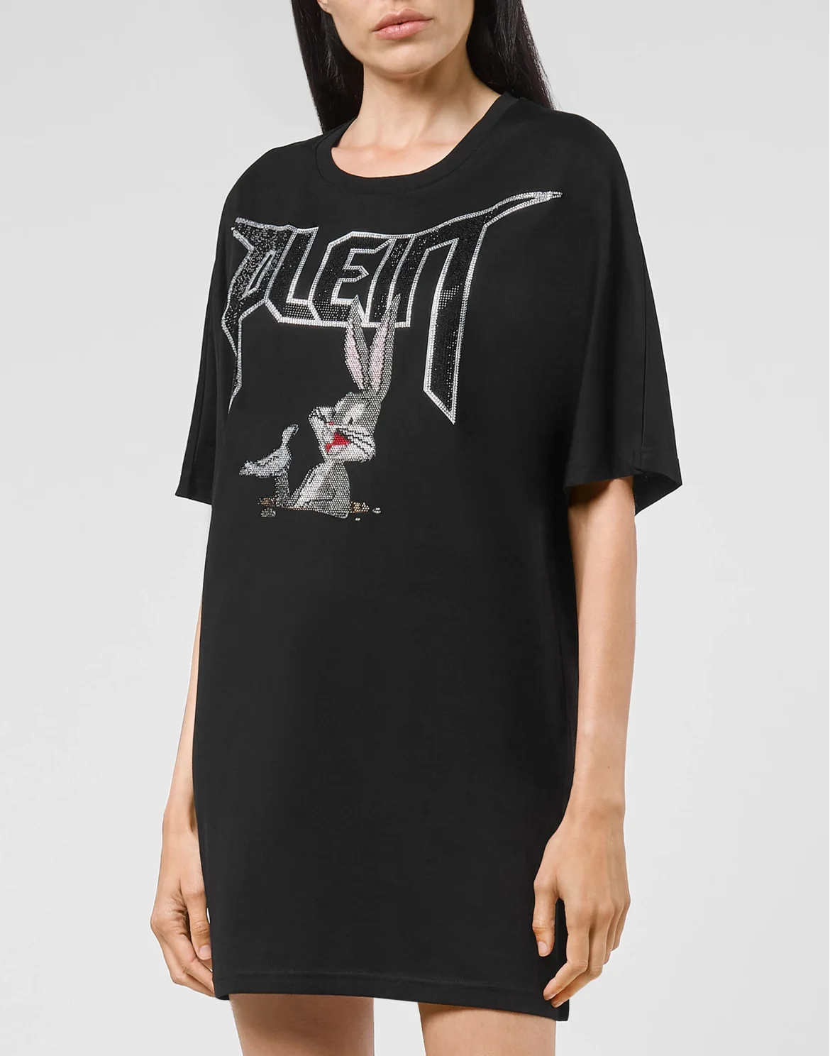 T-shirt Round Neck SS stones Looney Tunes, цвет: Черный
