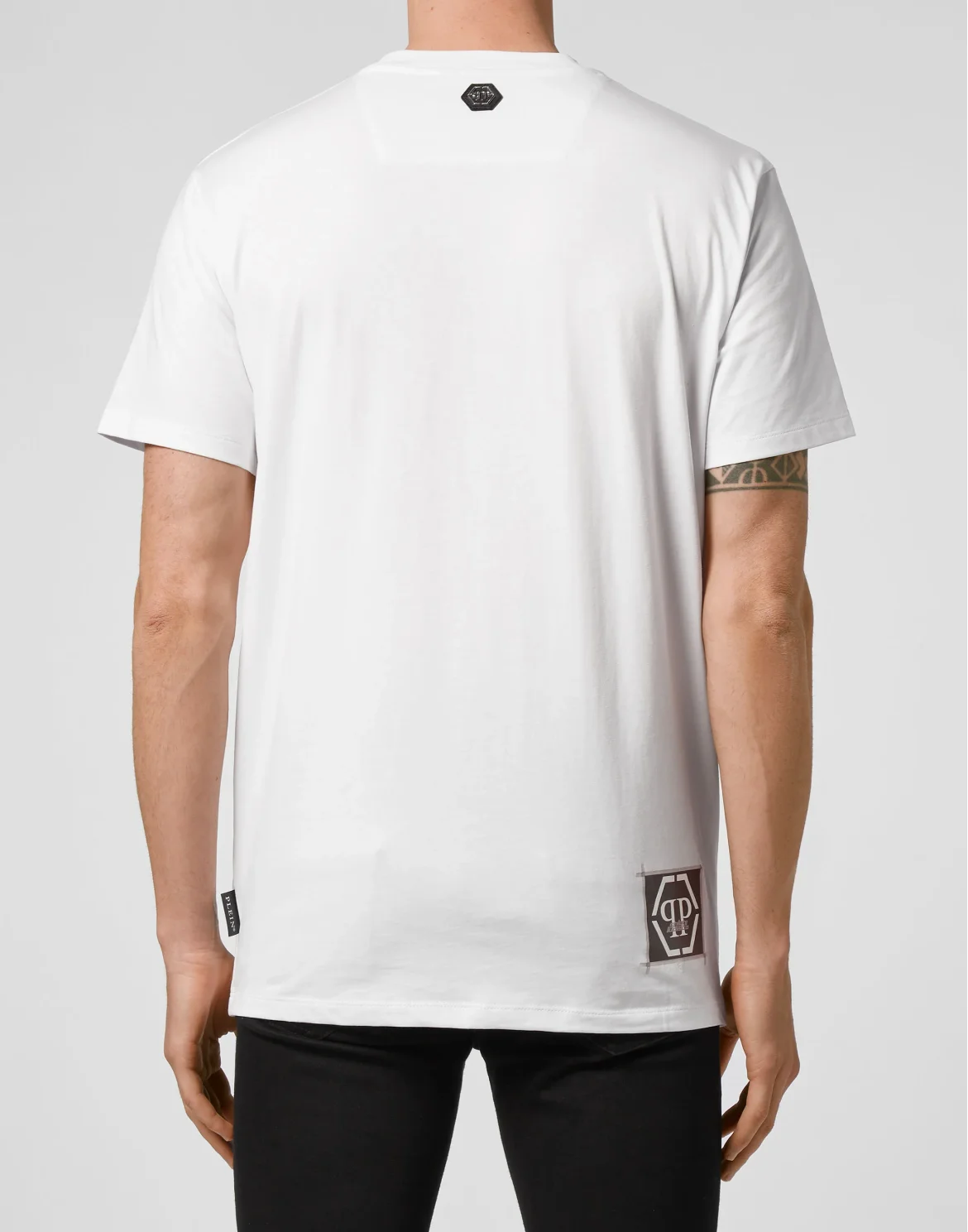 T-shirt Round Neck SS PP Dollar, цвет: Белый