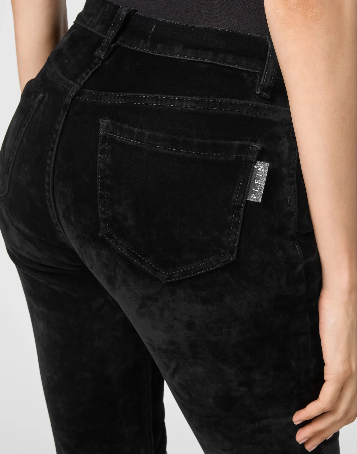Denim High Waist Jegging, цвет: Черный
