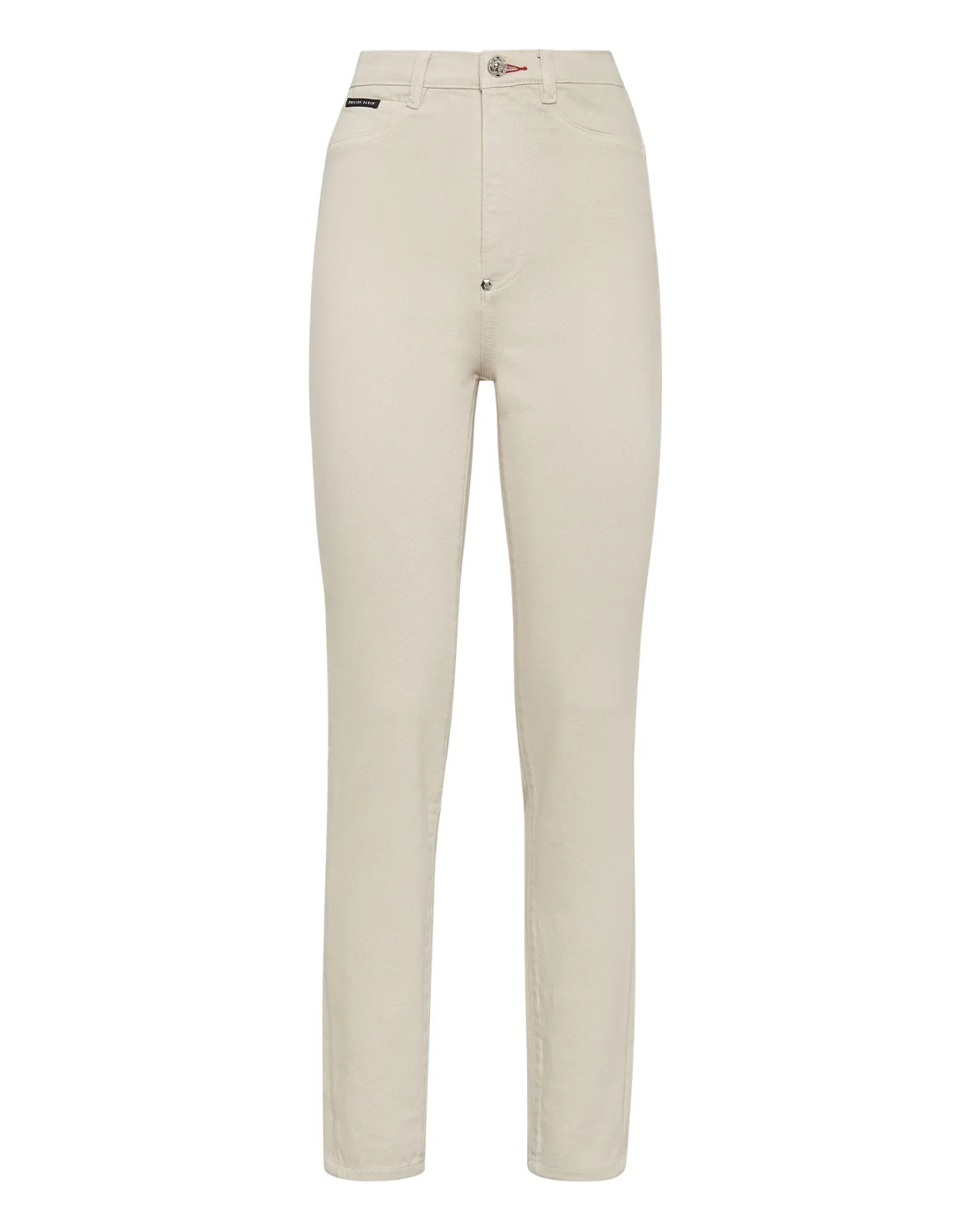 Denim Super High Waist Jegging Iconic Plein, цвет: Бежевый
