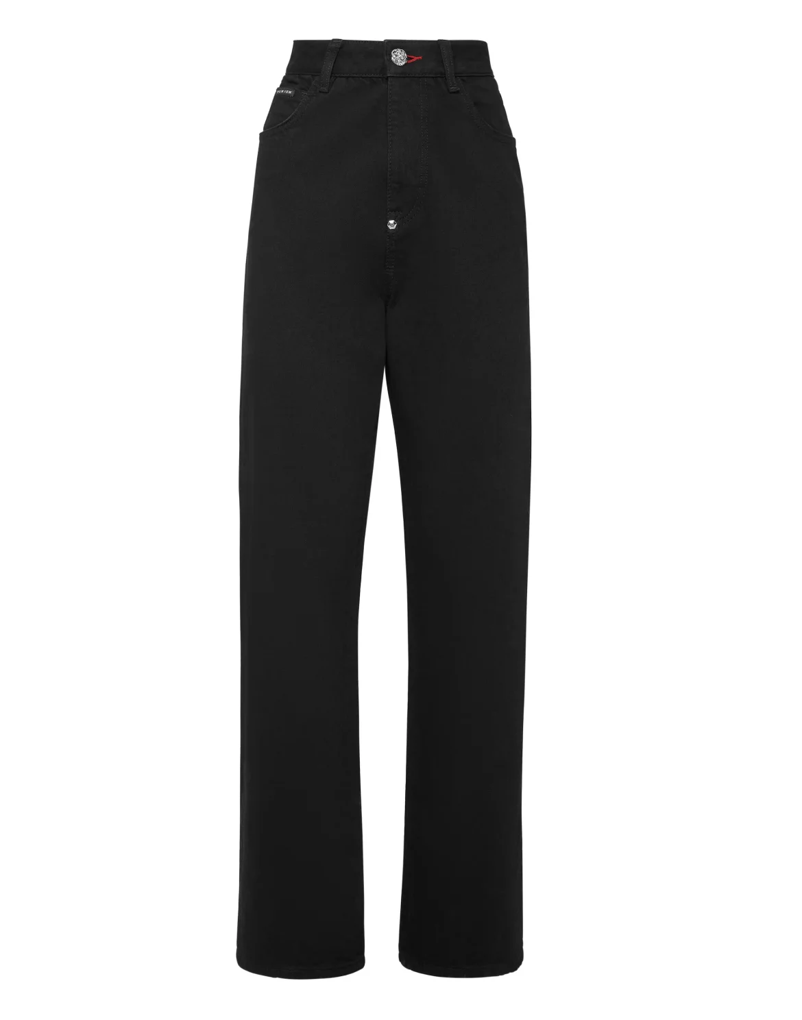 Denim Loose Fit Iconic Plein, цвет: Черный