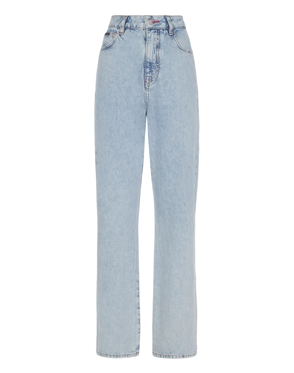 Denim Loose Fit Iconic Plein, цвет: Голубой