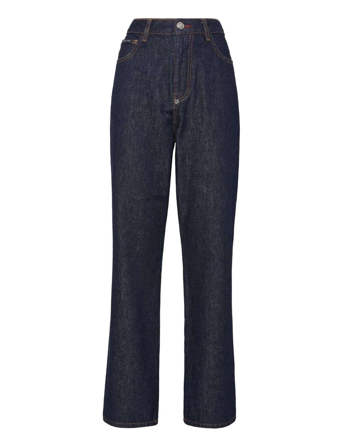 Denim Loose Fit Iconic Plein, цвет: Синий