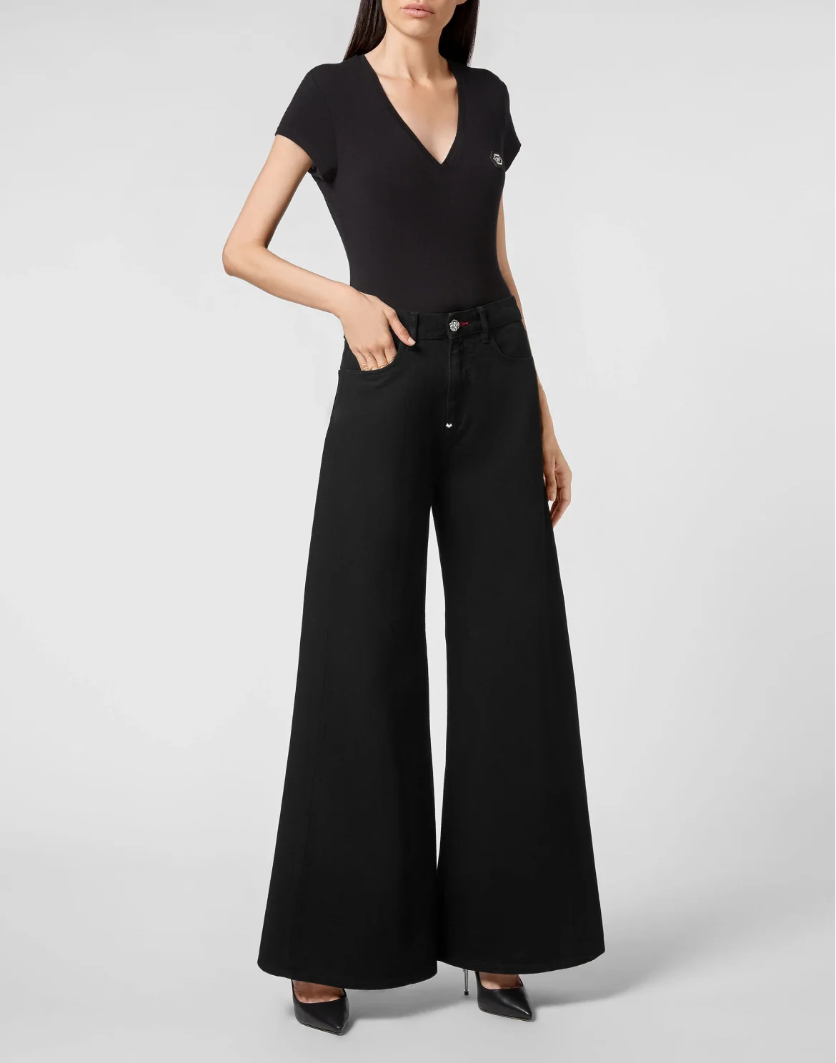 Denim Mykonos Fit Iconic Plein, цвет: Черный