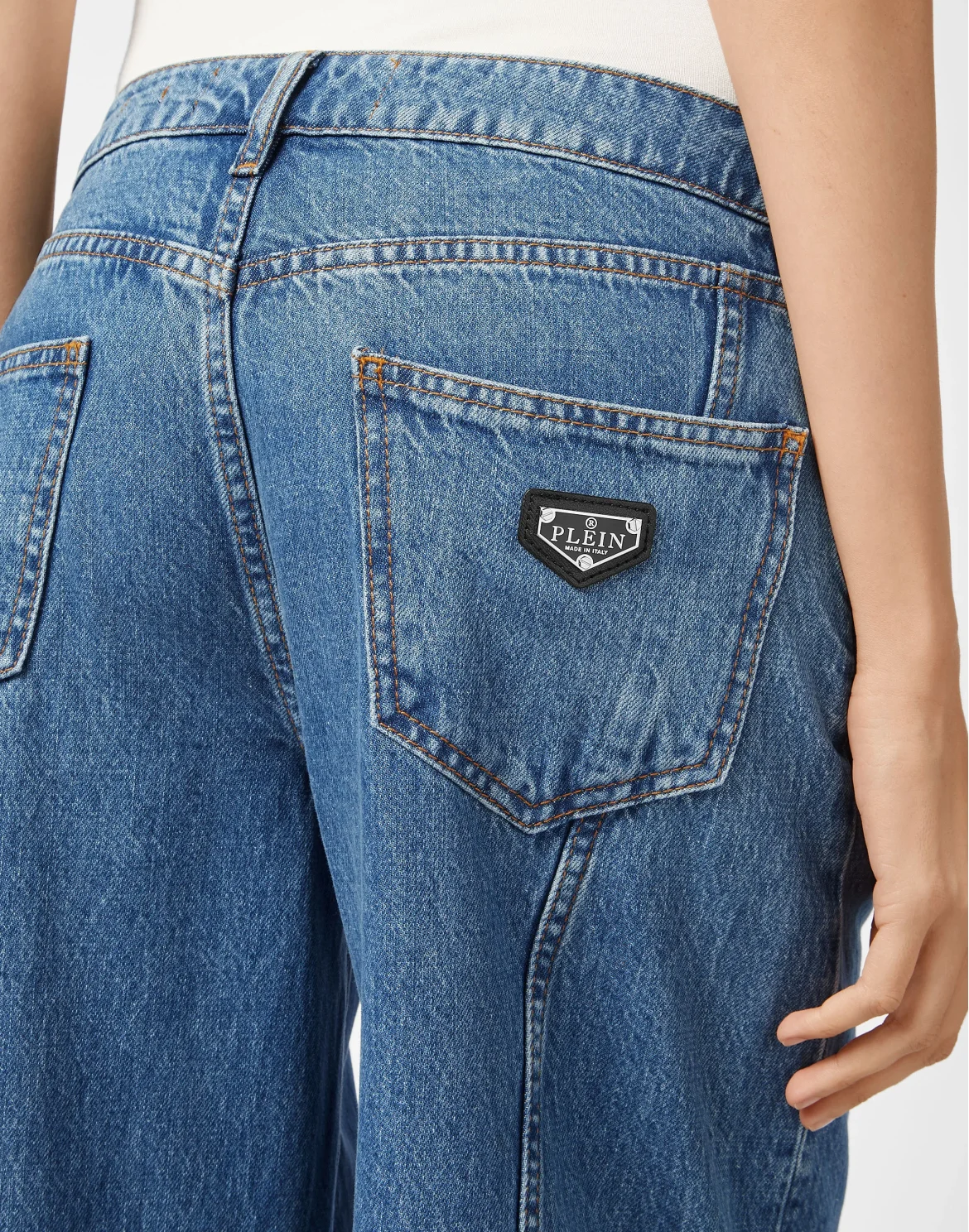 Denim Mykonos Fit Iconic Plein, цвет: Синий