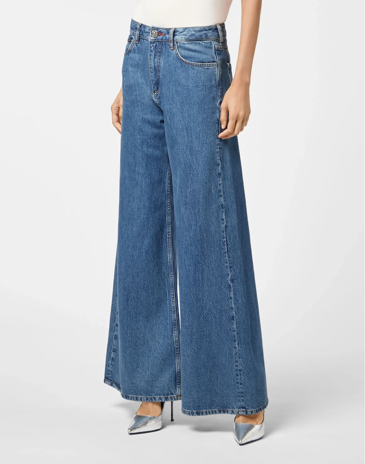 Denim Mykonos Fit Iconic Plein, цвет: Синий
