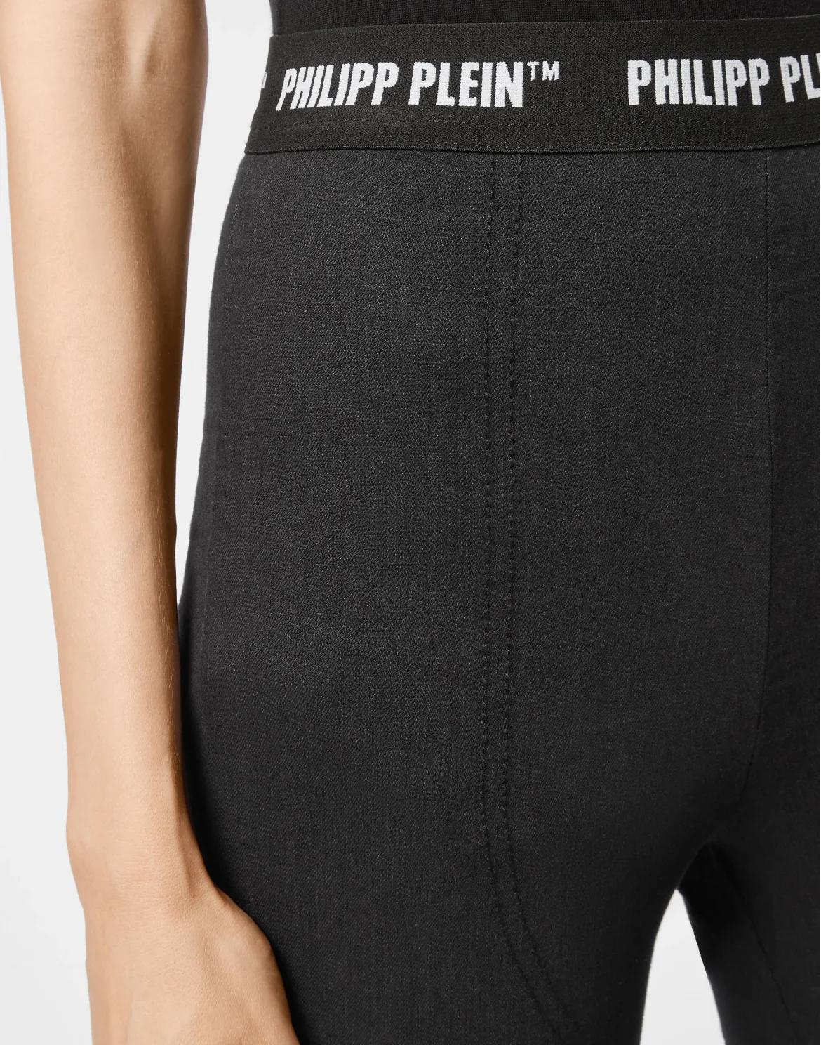 Super High Waist Leggings Philipp Plein TM, цвет: Черный