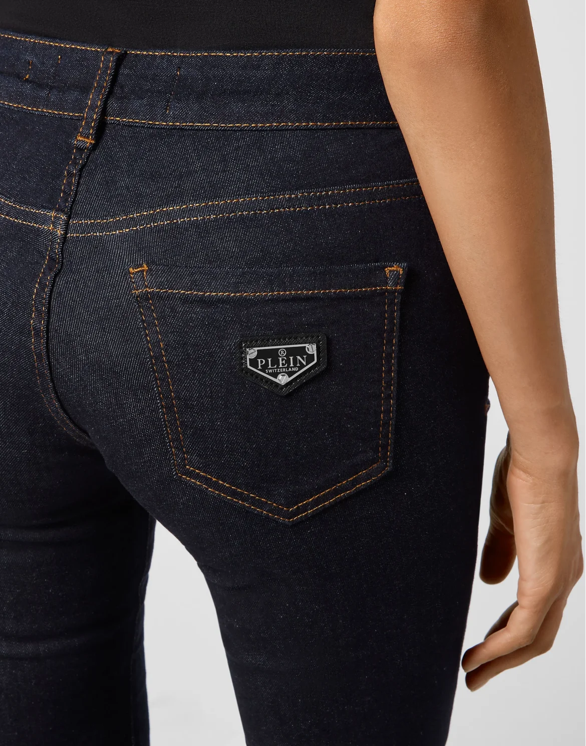 Denim Trousers Slim Fit, цвет: Синий