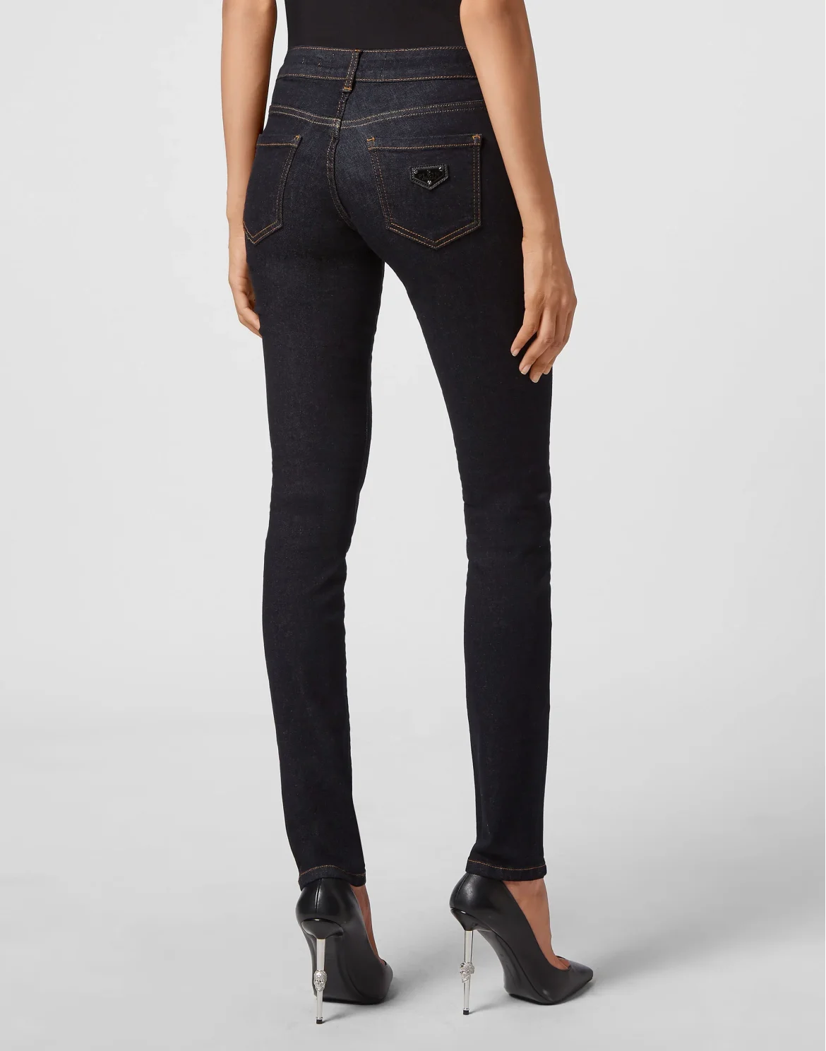 Denim Trousers Slim Fit, цвет: Синий