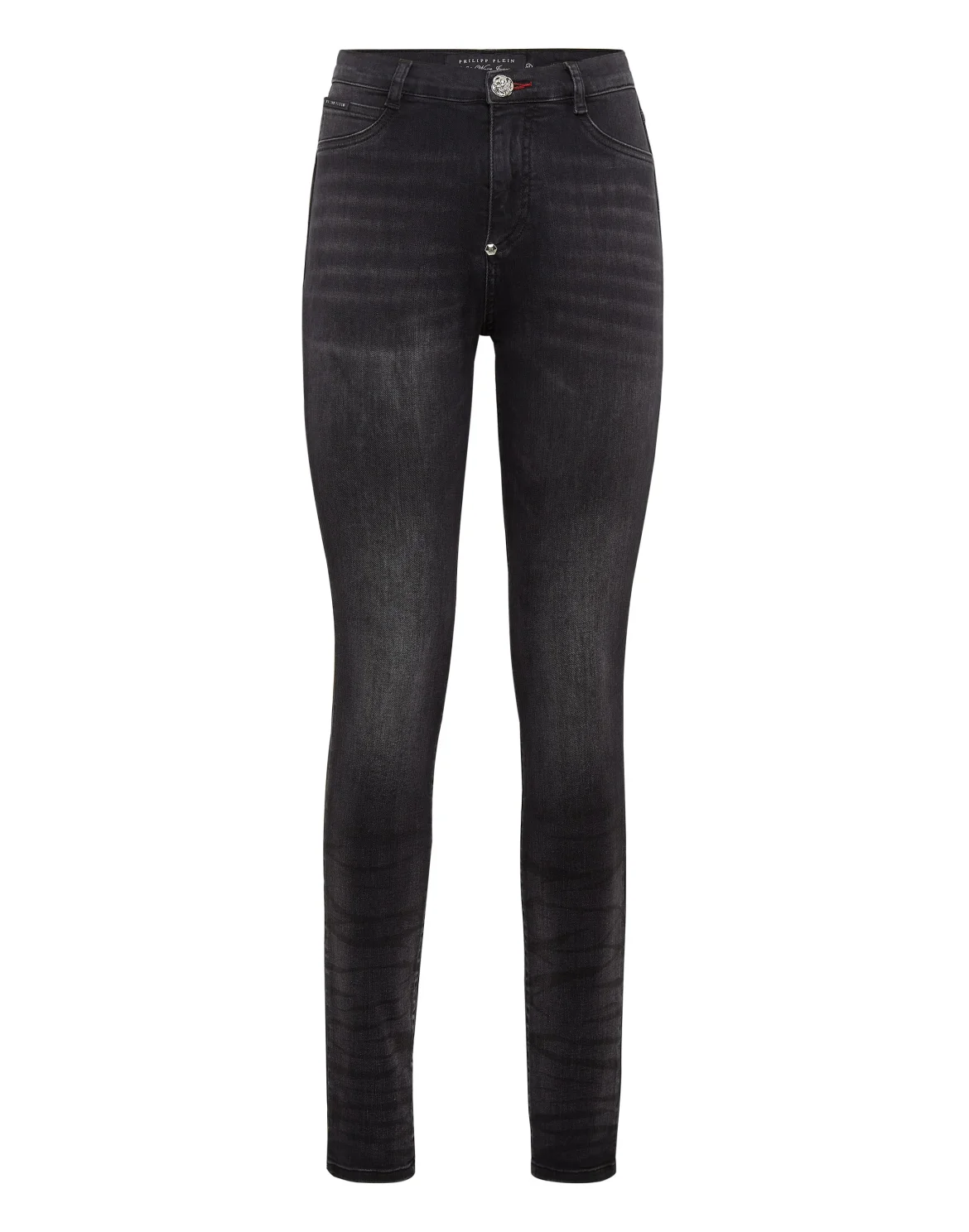 Denim High Waist Jegging, цвет: Черный
