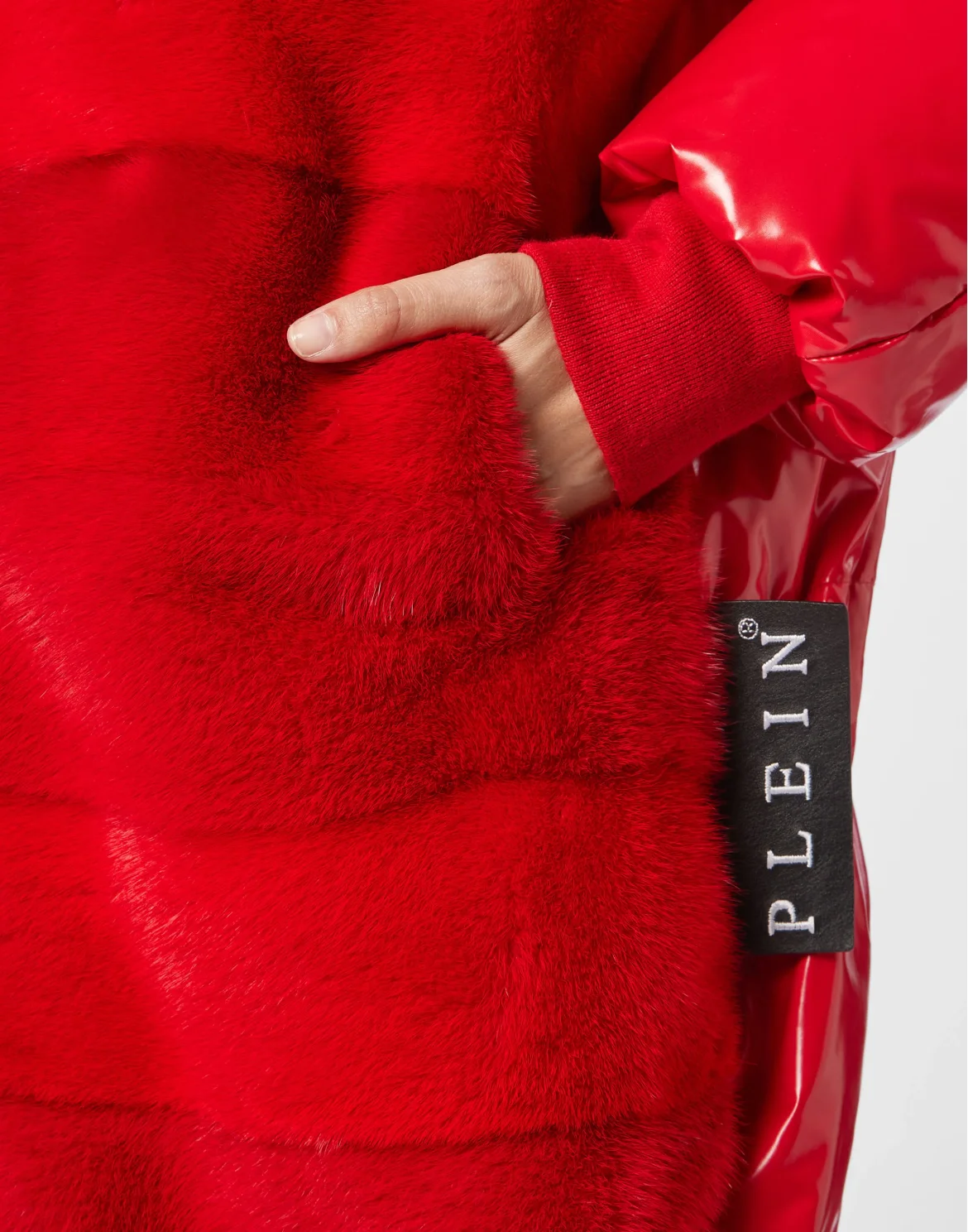 Fur Coat Luxury, цвет: Красный