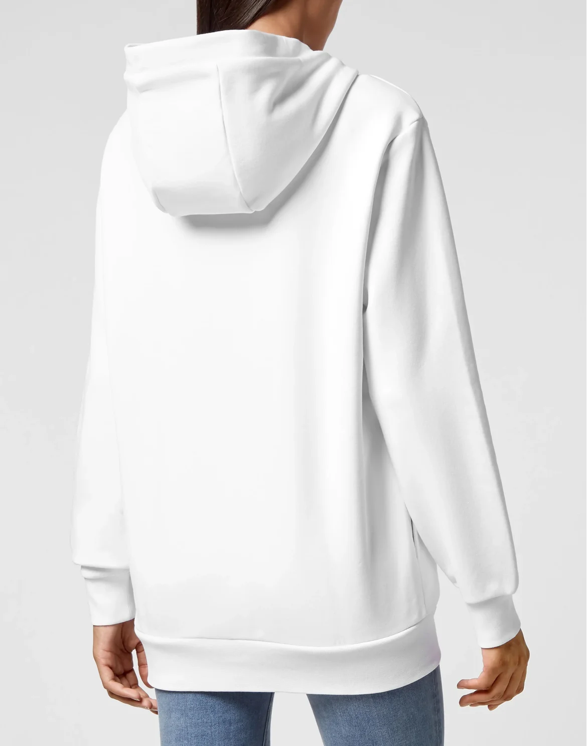 Hoodie sweatshirt Crystal Skull, цвет: Белый