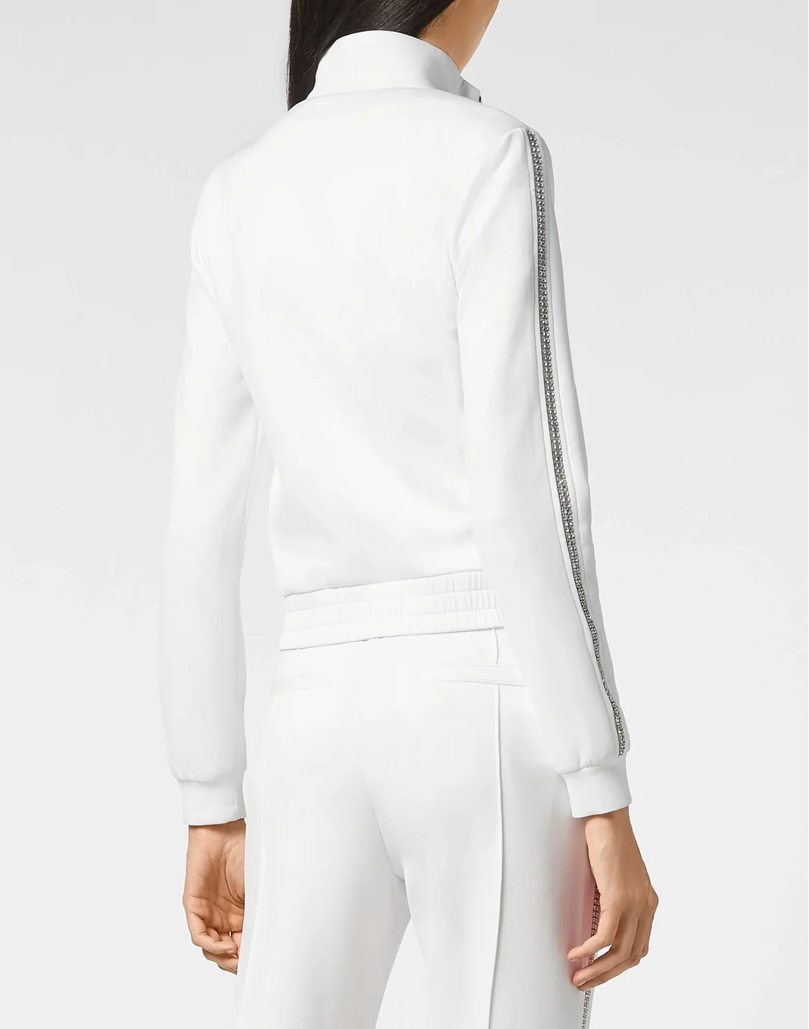 Jogging Jacket/Trousers Crystal Chain, цвет: Белый