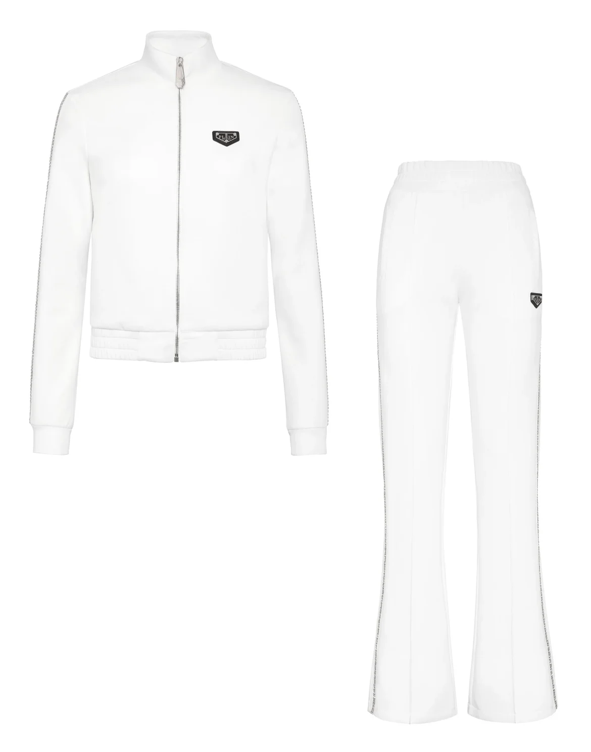 Jogging Jacket/Trousers Crystal Chain, цвет: Белый