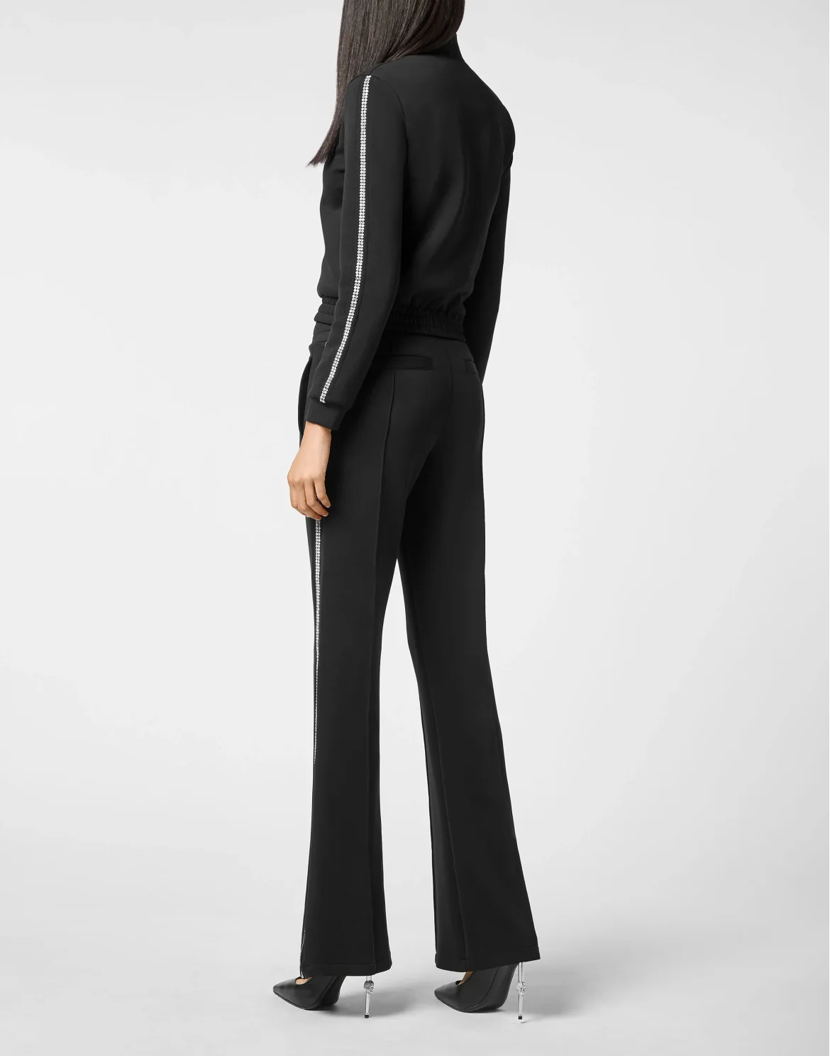 Jogging Jacket/Trousers Crystal Chain, цвет: Черный