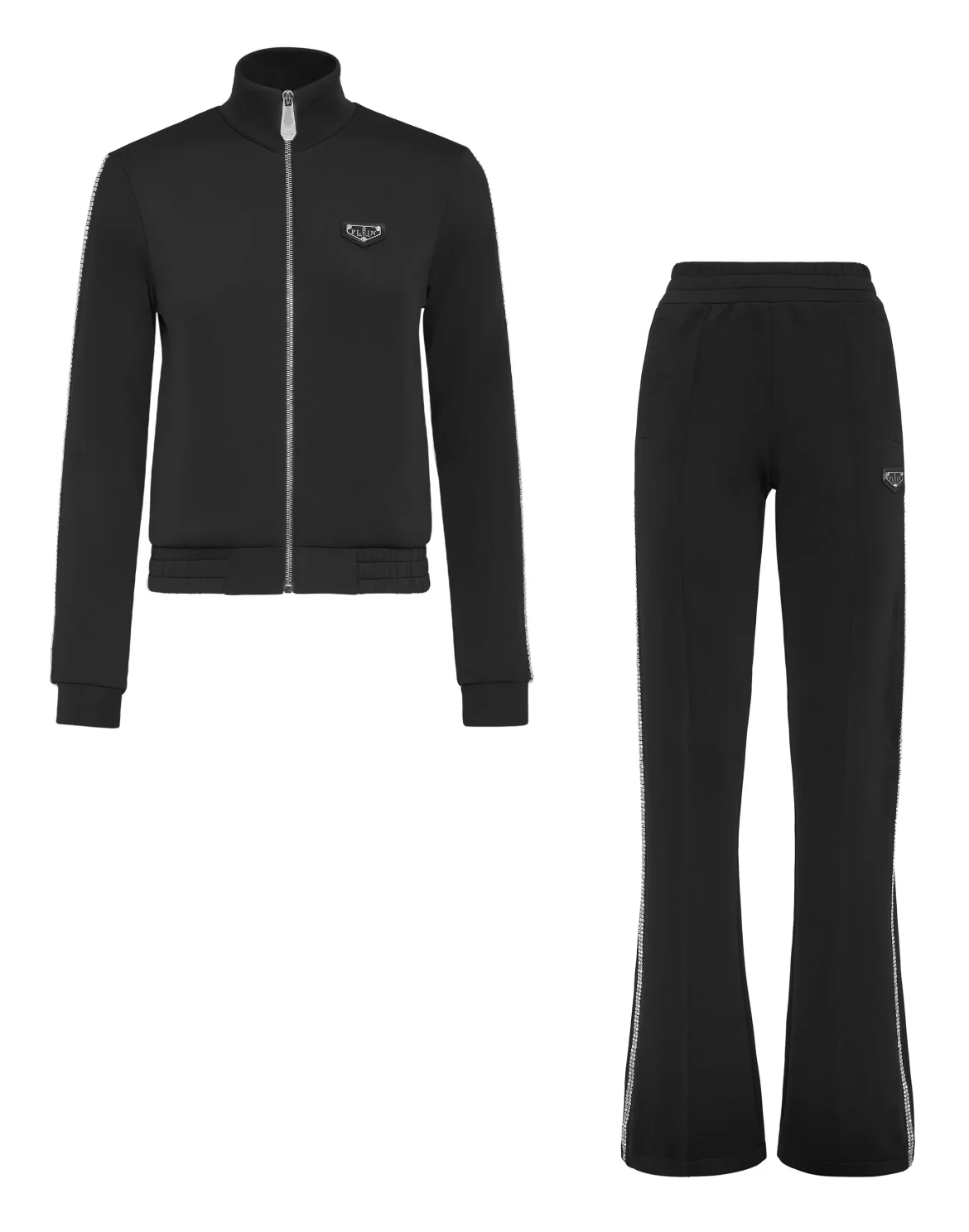 Jogging Jacket/Trousers Crystal Chain, цвет: Черный