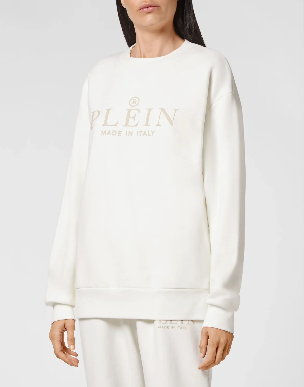 Sweatshirt LS Iconic Plein, цвет: Бежевый
