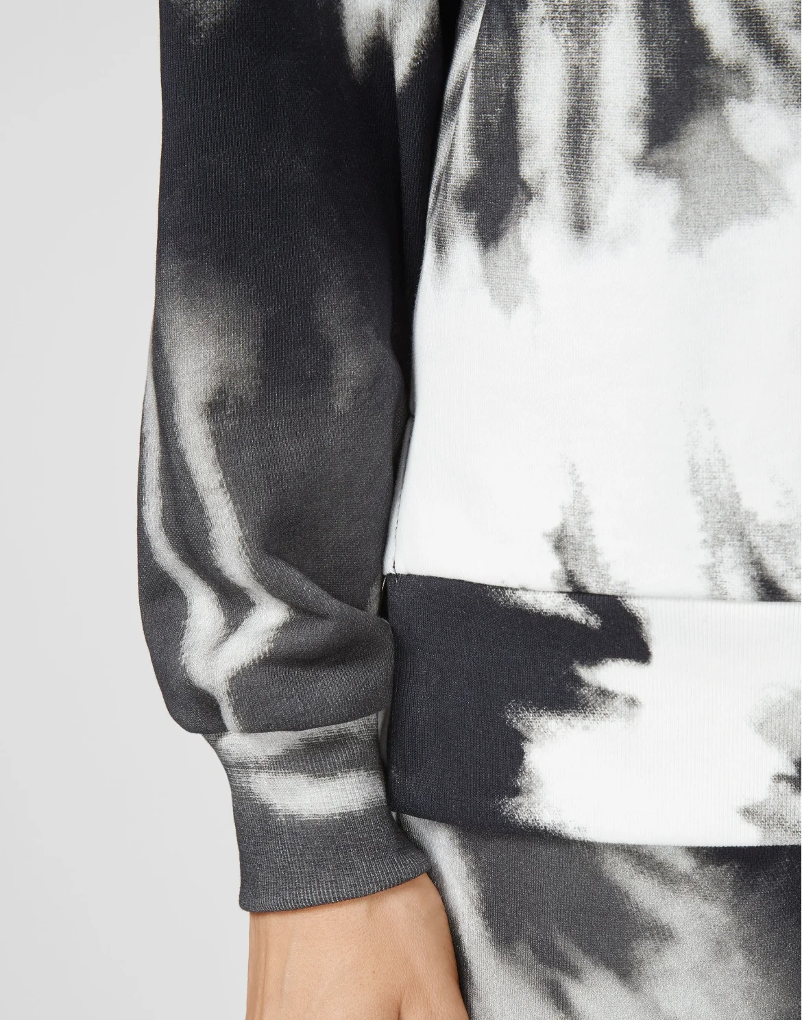 Sweatshirt  Tie dye, цвет: Белый