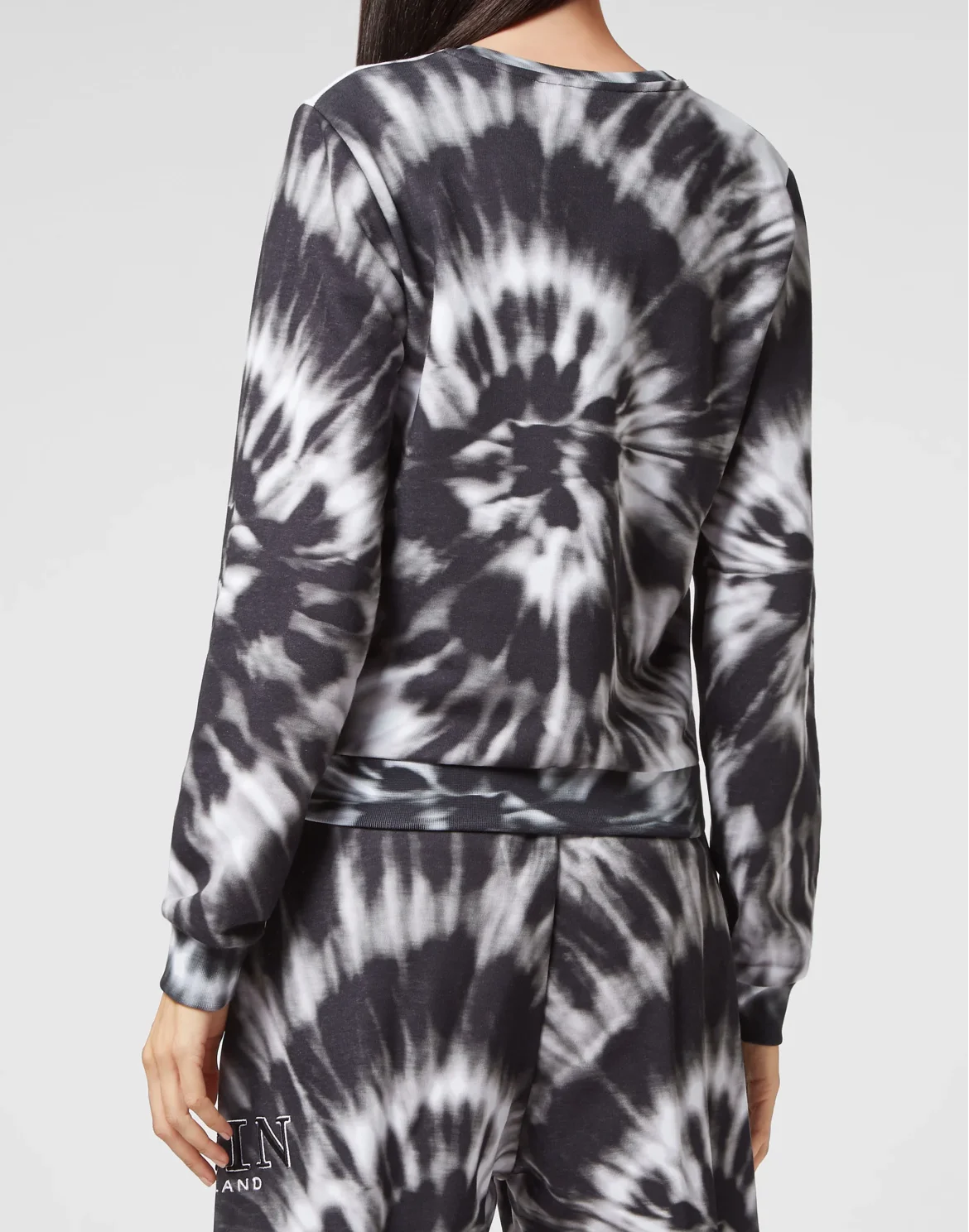 Sweatshirt LS Tie dye, цвет: Черный