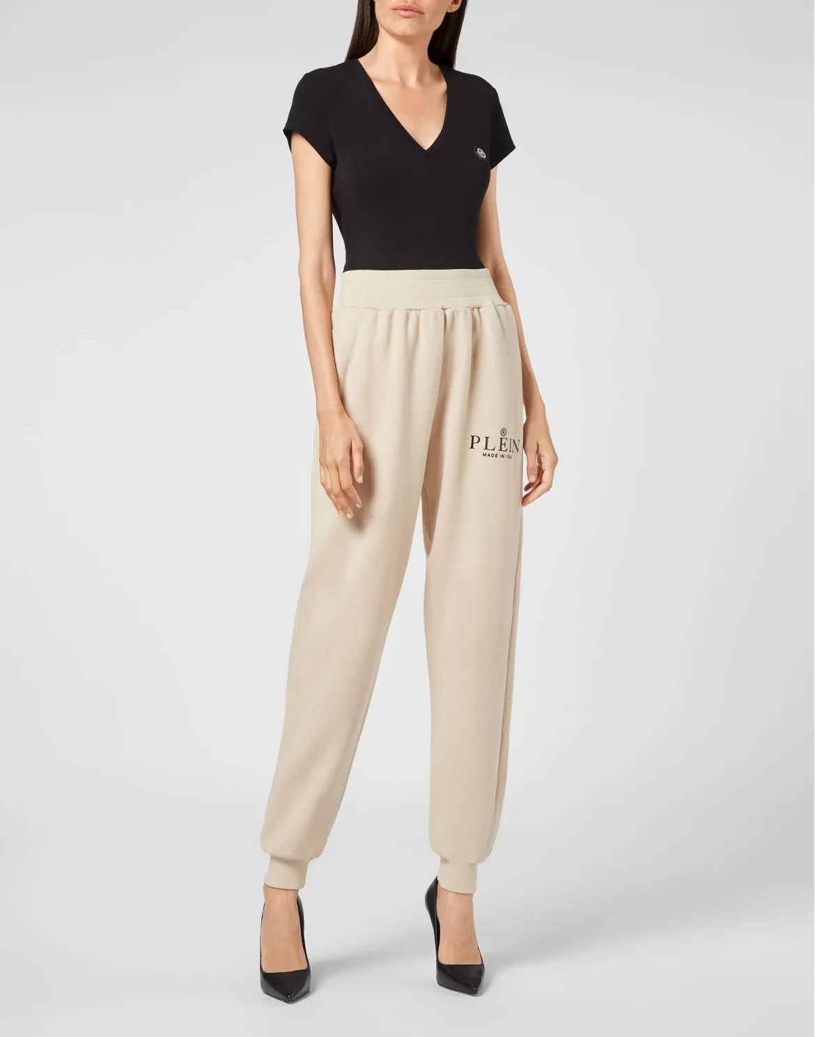 Jogging Trousers Iconic Plein, цвет: Бежевый
