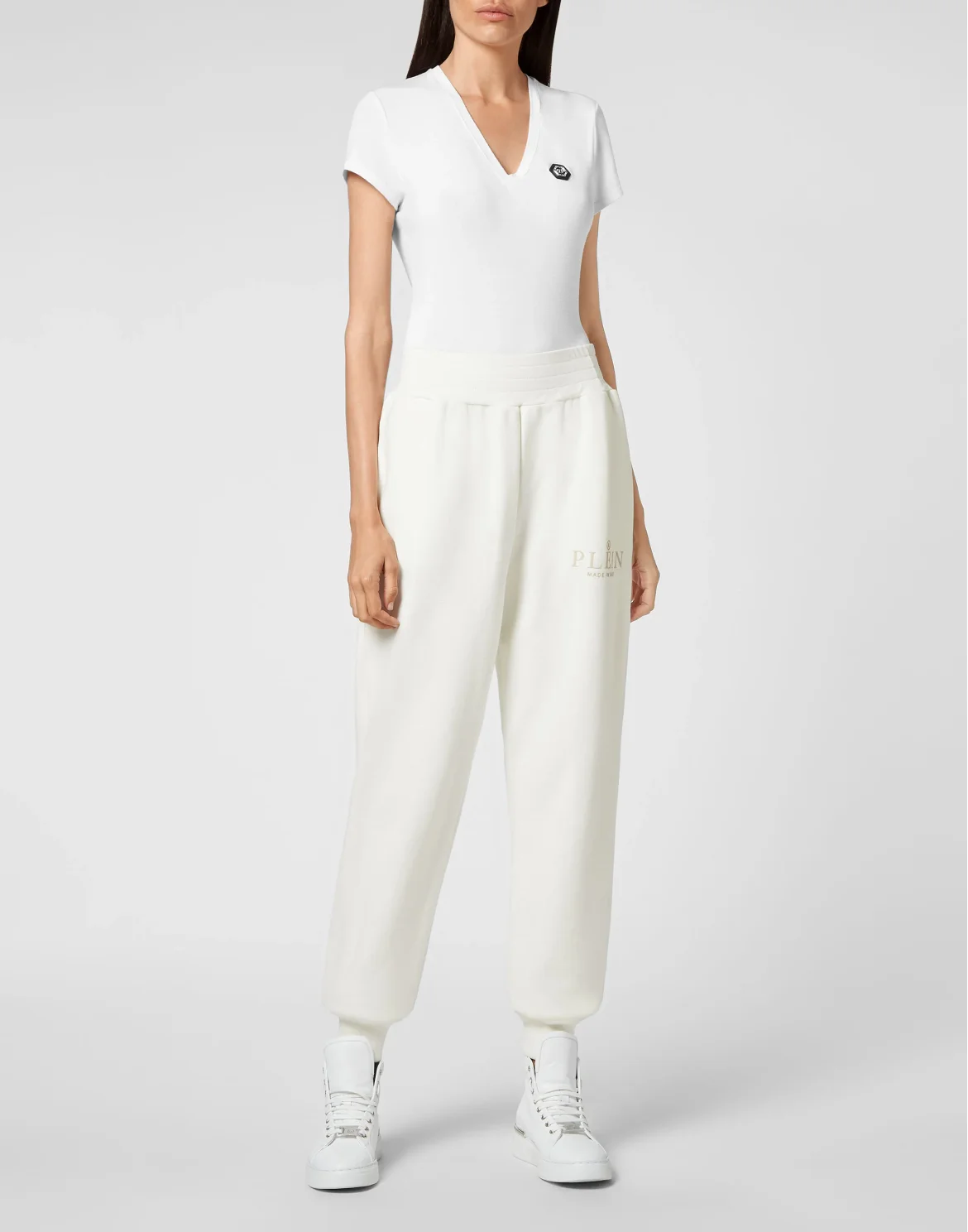 Jogging Trousers Iconic Plein, цвет: Бежевый