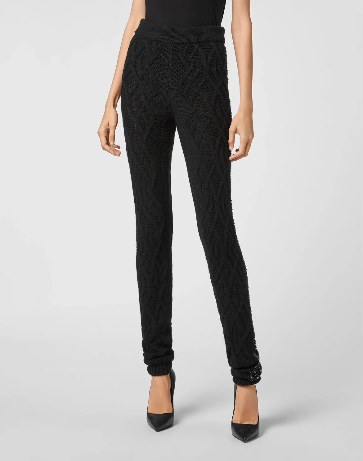 Cashmere 5 Jogging Trousers Crystal Cable, цвет: Черный